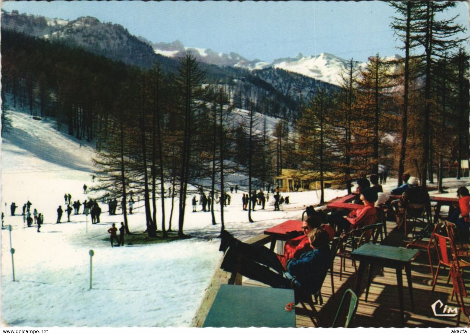 CPM SERRE-CHEVALIER CHANTEMERLE - Les Pistes de Ski de Serre-Ratier (1205471)