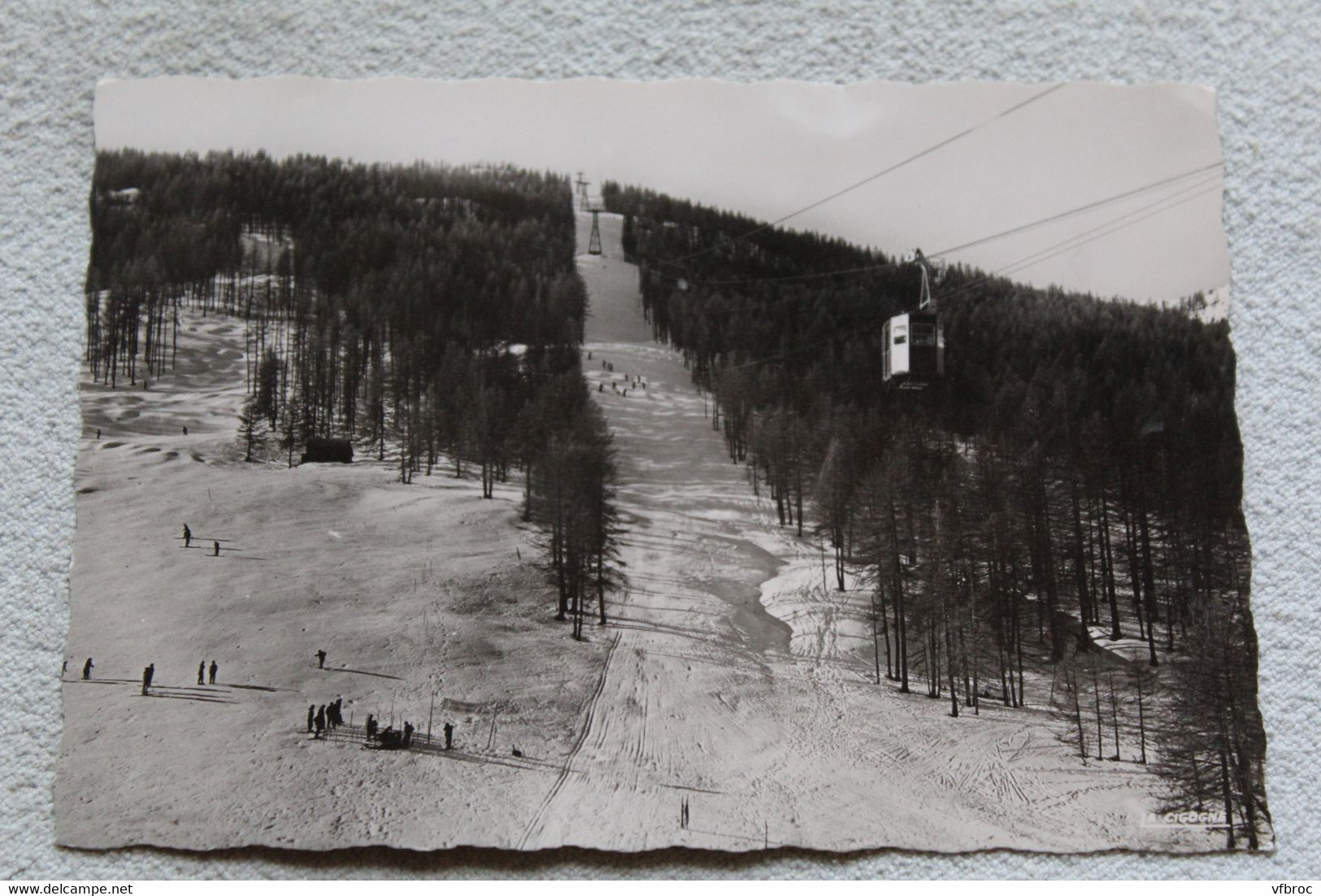 Cpm, Serre Chevalier, piste d'exercice de Serre Ratier, Hautes Alpes 05