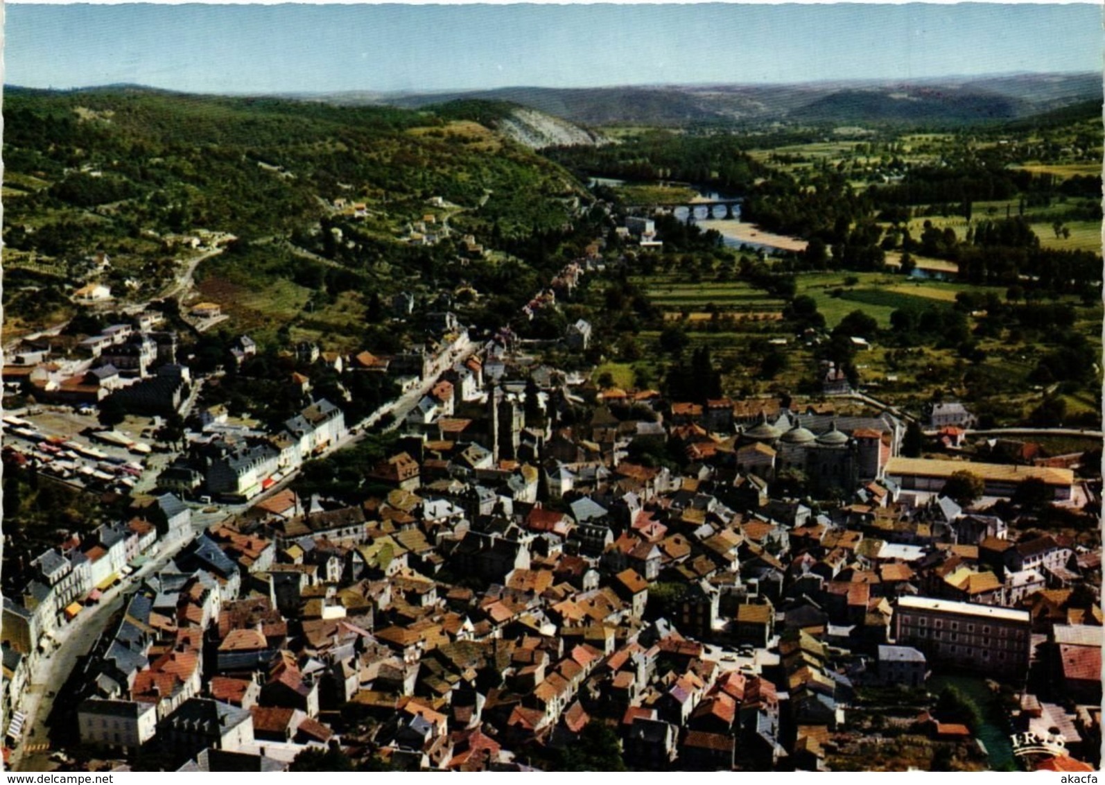 CPM SOUILLAC - Vue générale aerienne (216866)