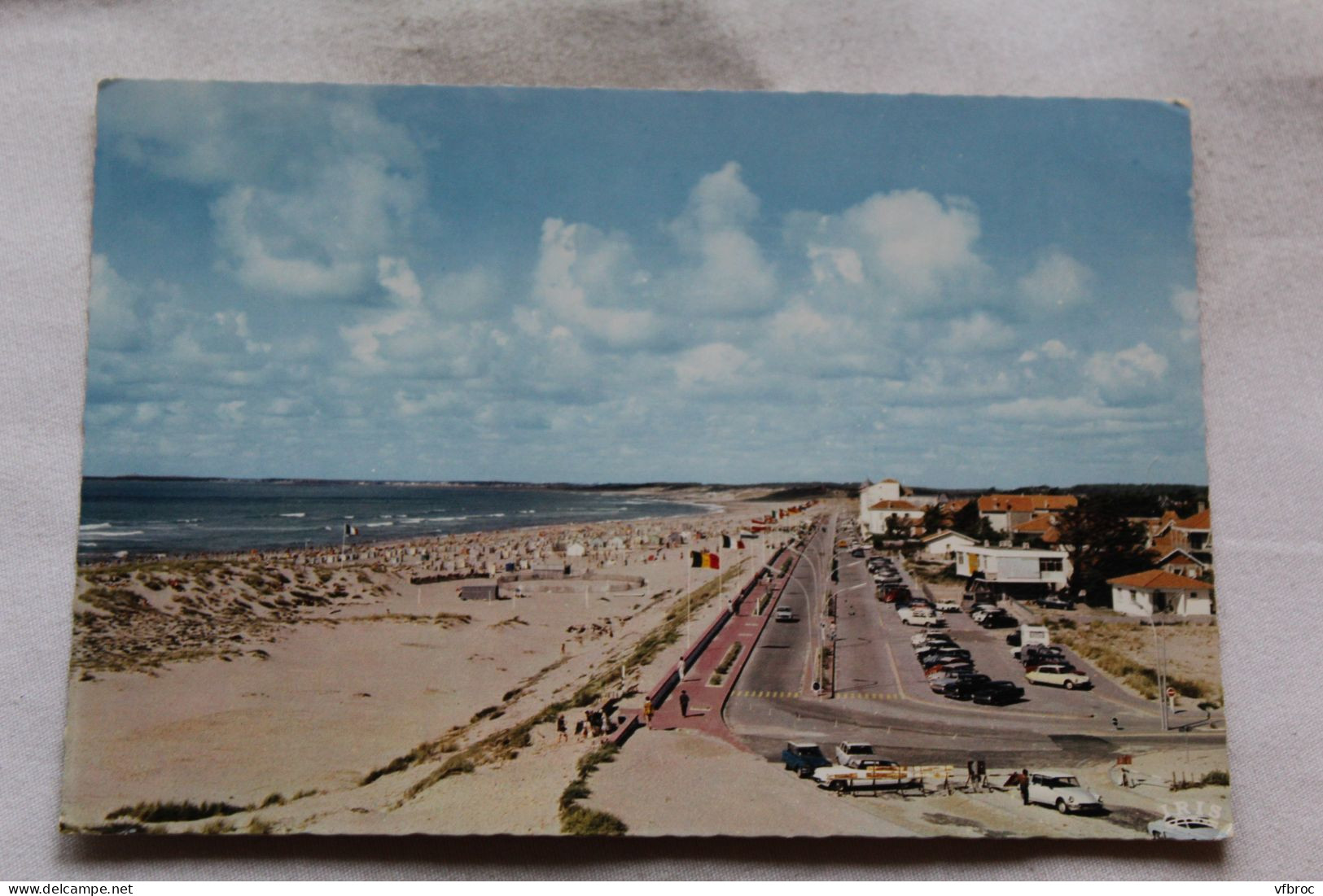 Cpm, Soulac sur mer, la plage, vue d'ensemble, Gironde 33