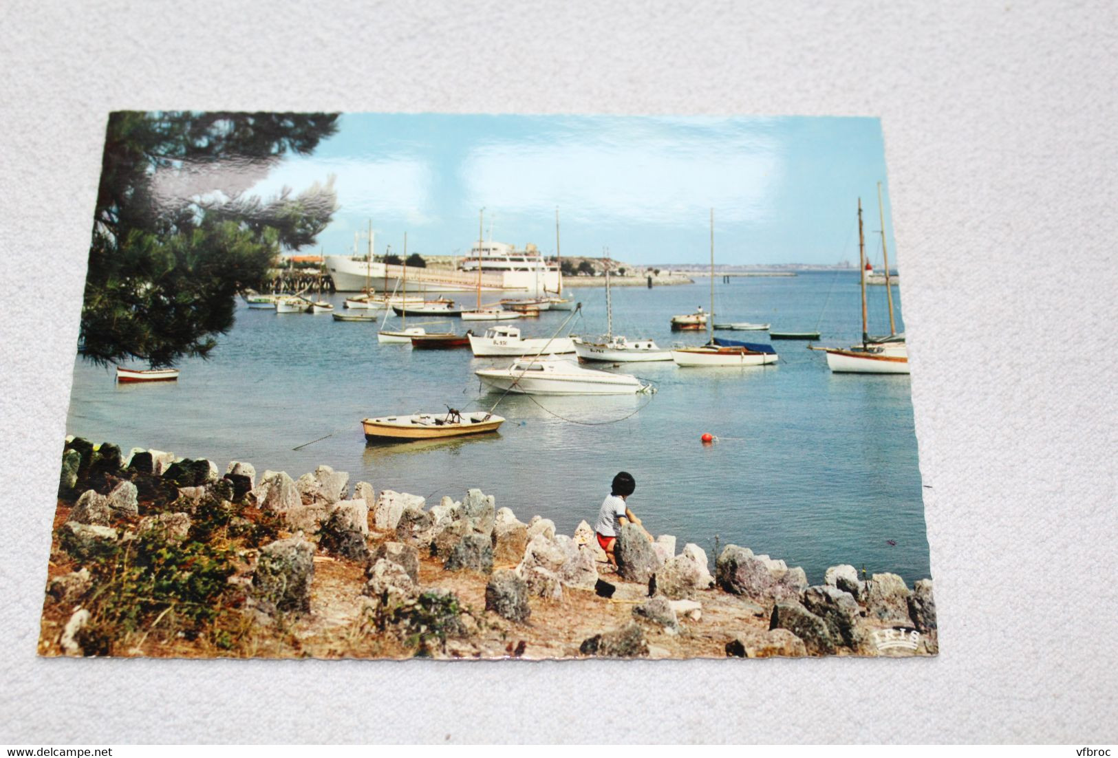 Cpm, Soulac sur mer, la pointe de Grave, arrivée du Bac venant de Royan, Gironde