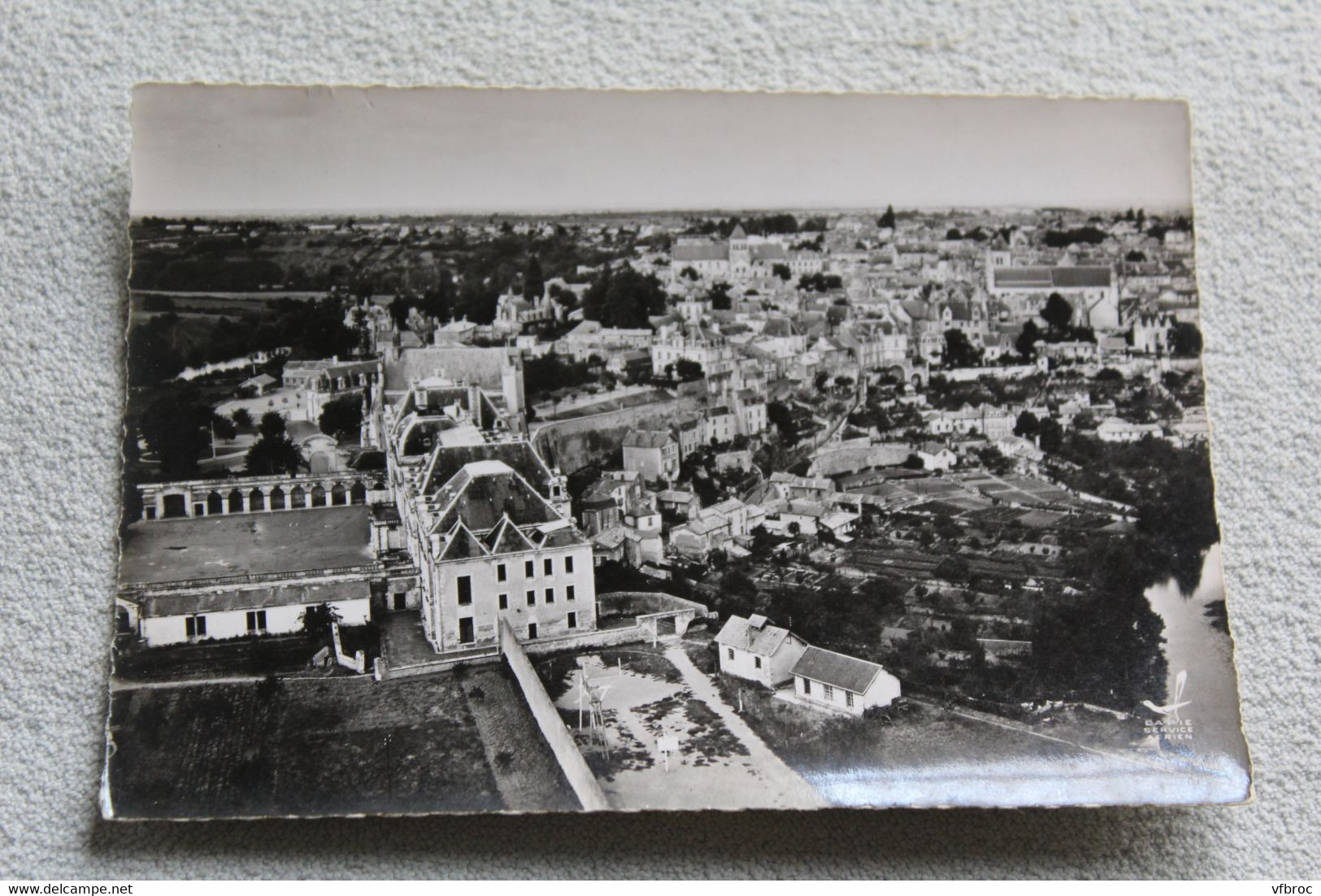 Cpm, Thouars, série : en avion au dessus de, deux Sèvres 79