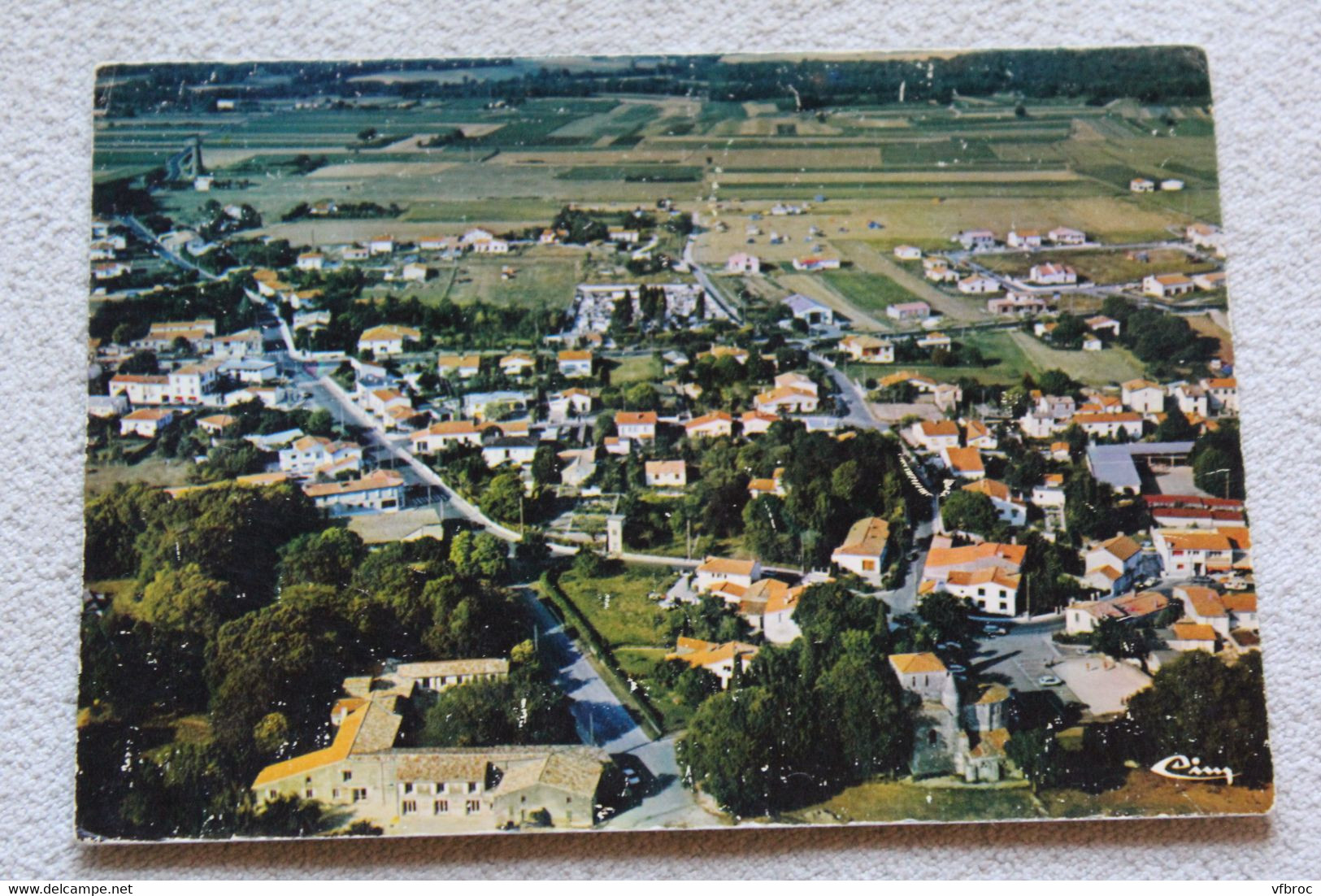 Cpm, Vaux sur mer, vue générale arienne, Charente maritime 17