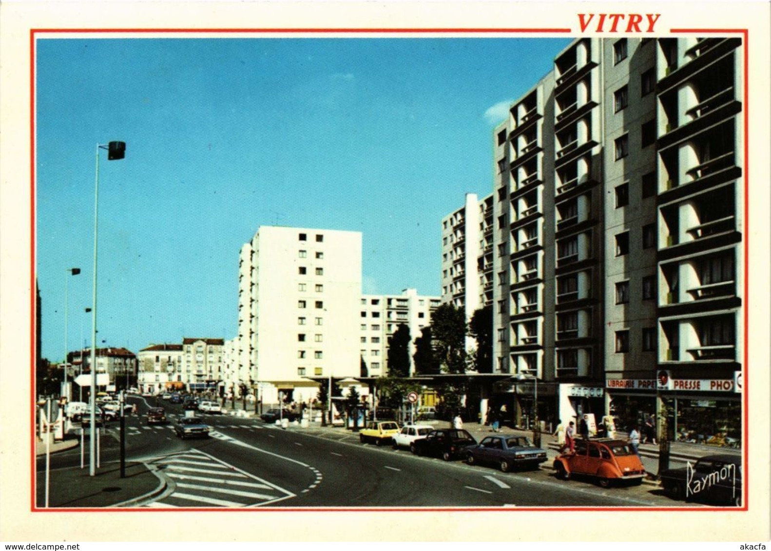 CPM VITRY-sur-SEINE - Rue de l'Abbee Roger Derry (216585)