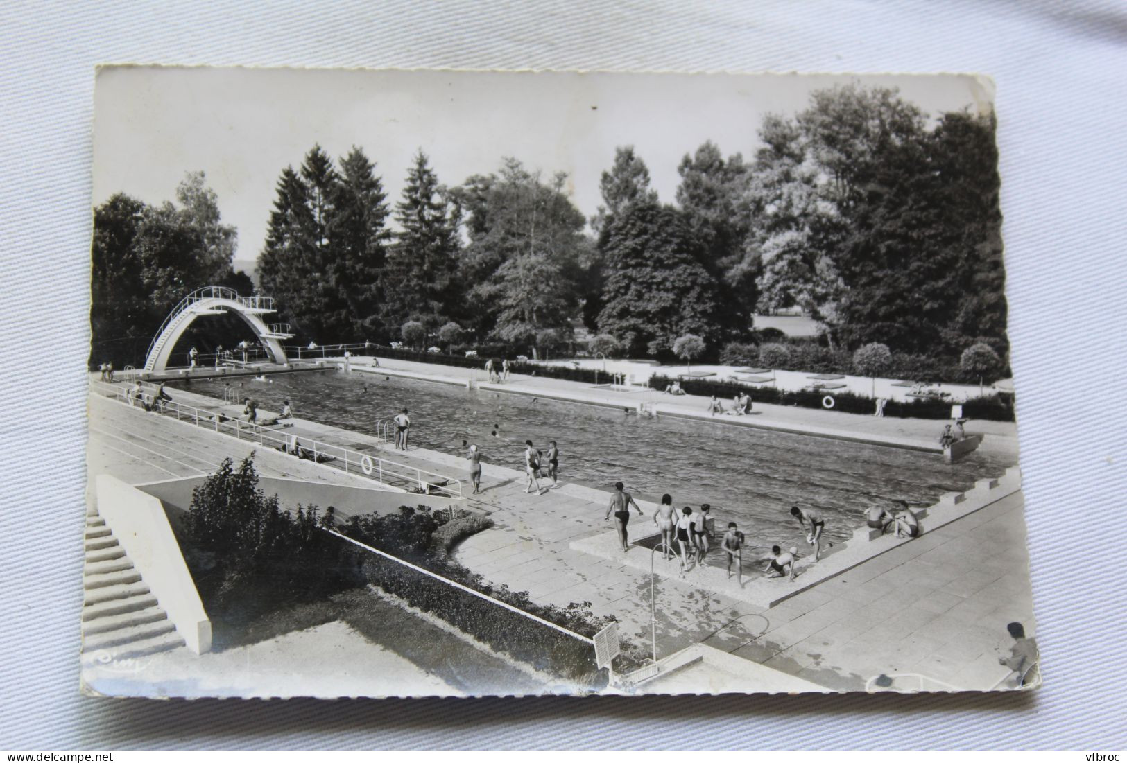 Cpm, Vittel, la piscine, Vosges 88