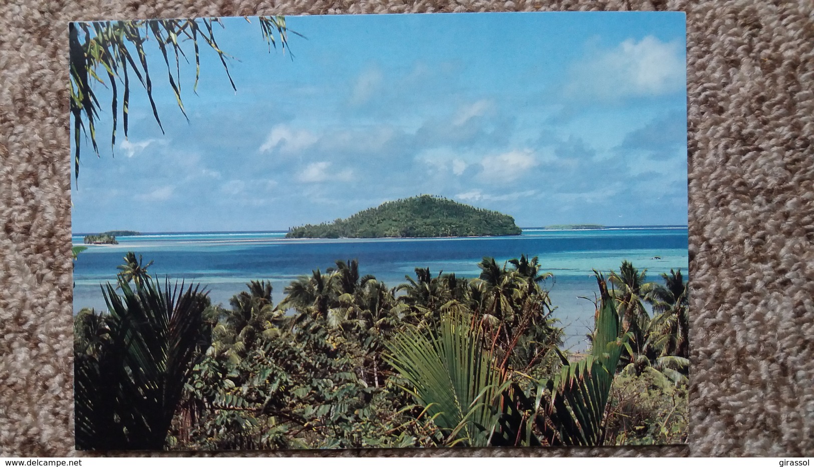 CPM WALLIS ET FUTUNA VUE D UN MOTU WALLIS T O M PHOTO CLAUDE LEGUEBE LOSA PACIFIC