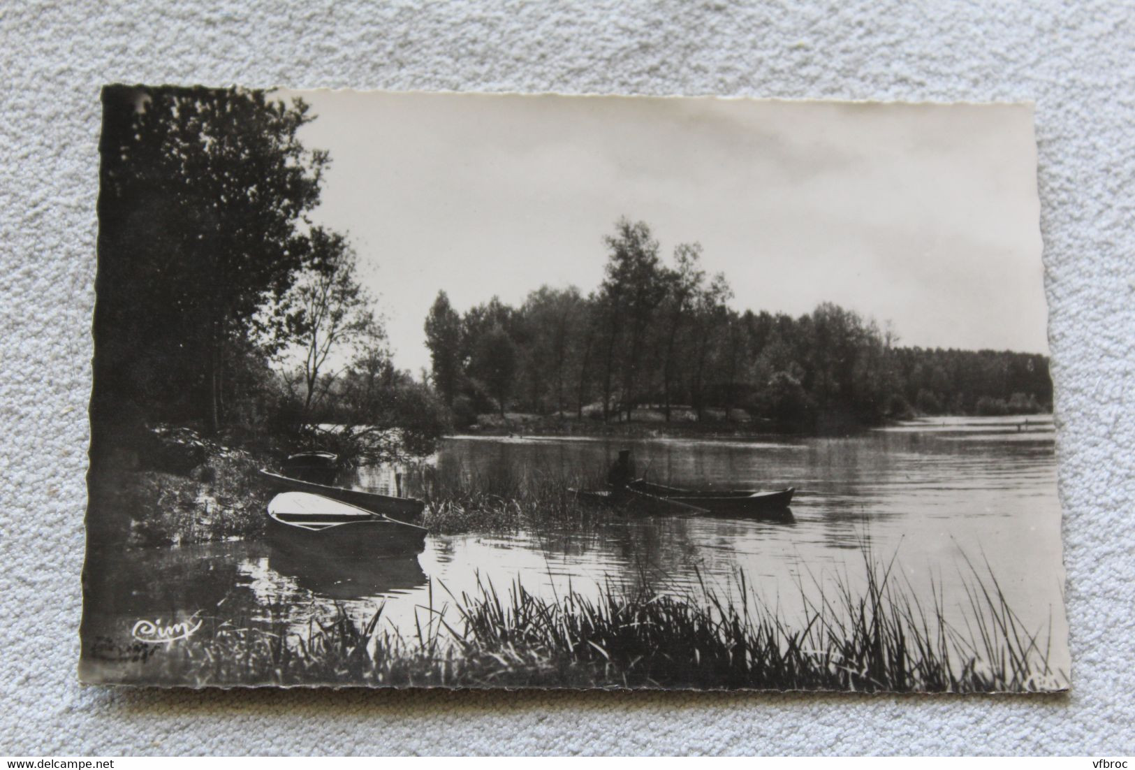 Cpsm 1951, Migennes, l'Yonne et l'Armançon, Yonne 89