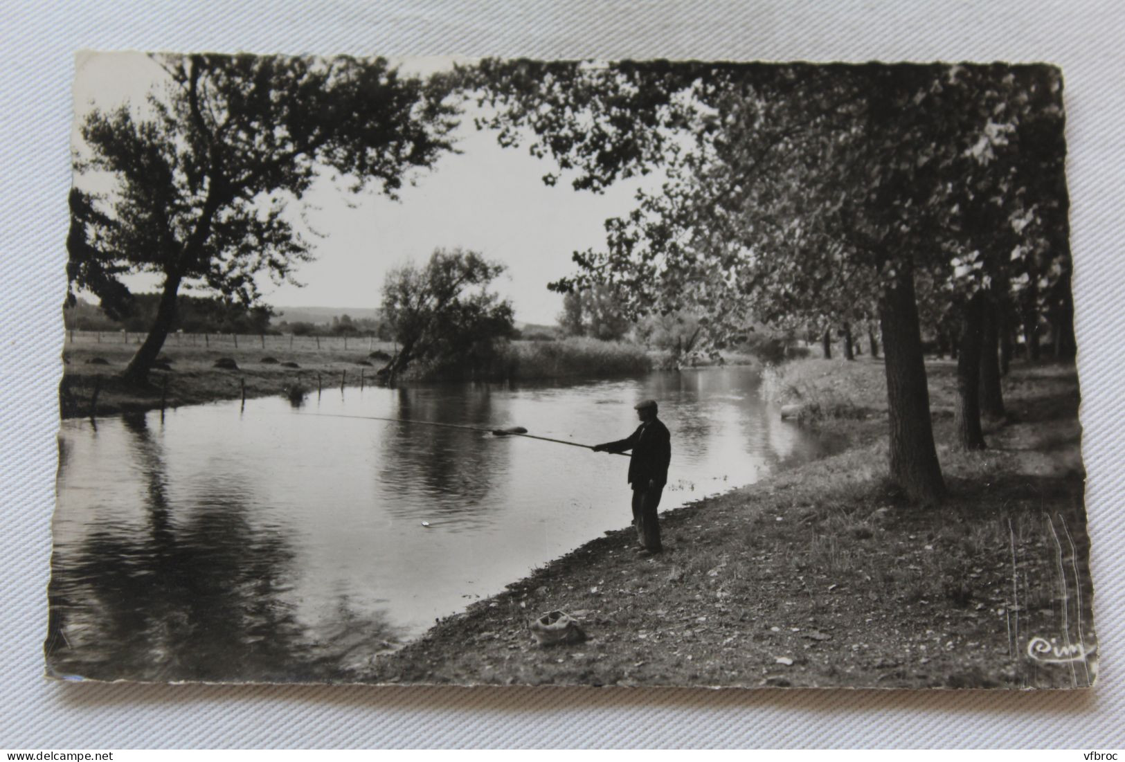 Cpsm 1952, Marnay, les bords de l'Ognon, Haute Saône 70