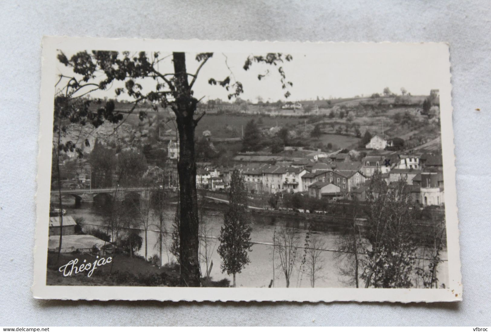 Cpsm 1953, Aixe sur Vienne, vue générale, Haute Vienne 87