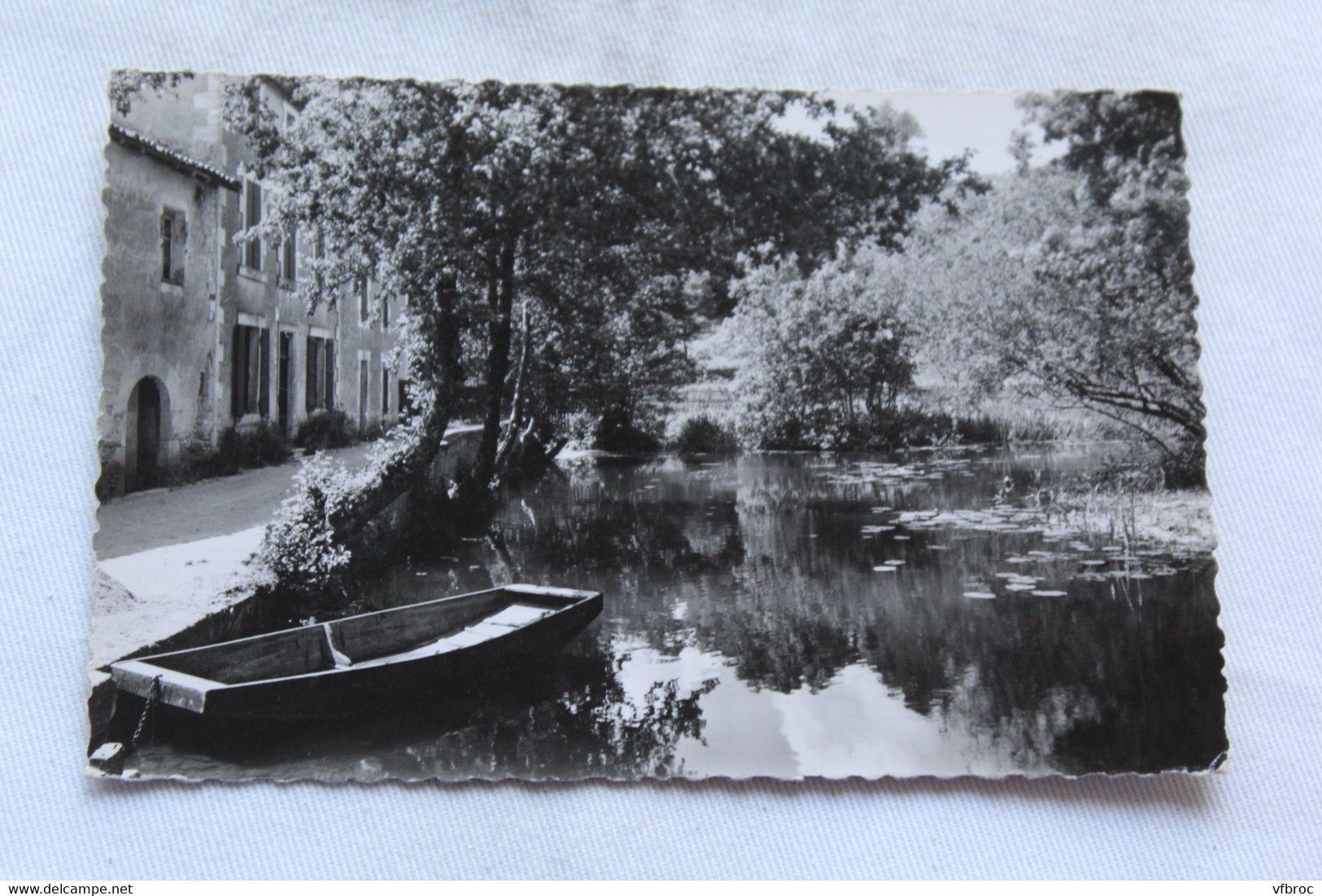 Cpsm 1954, Ruffec, la Charente au moulin de Reffousson, Charente 16