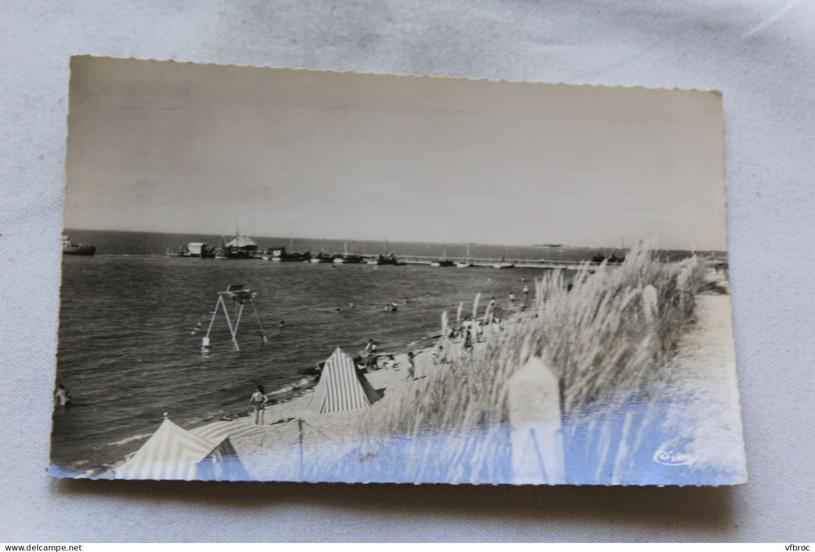 Cpsm 1958, Fromentine, la plage, Vendée 85