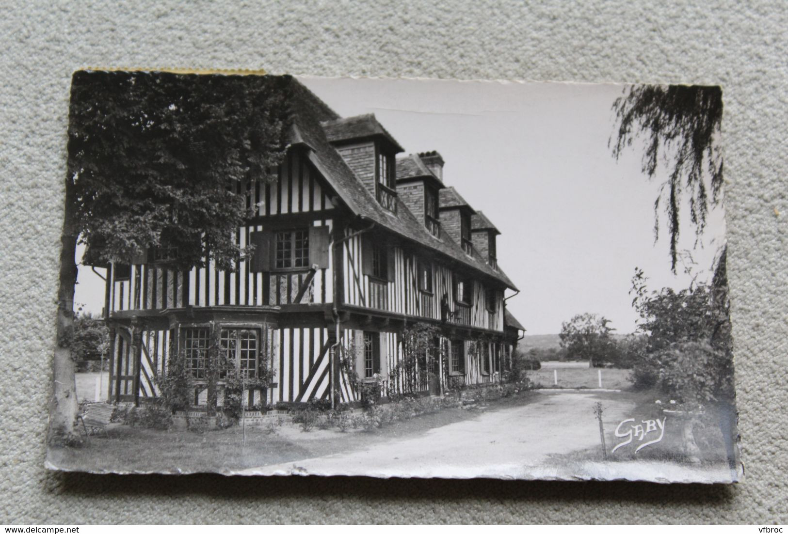 Cpsm 1958, Pont l'Evêque, manoir saint Jean, Calvados 14