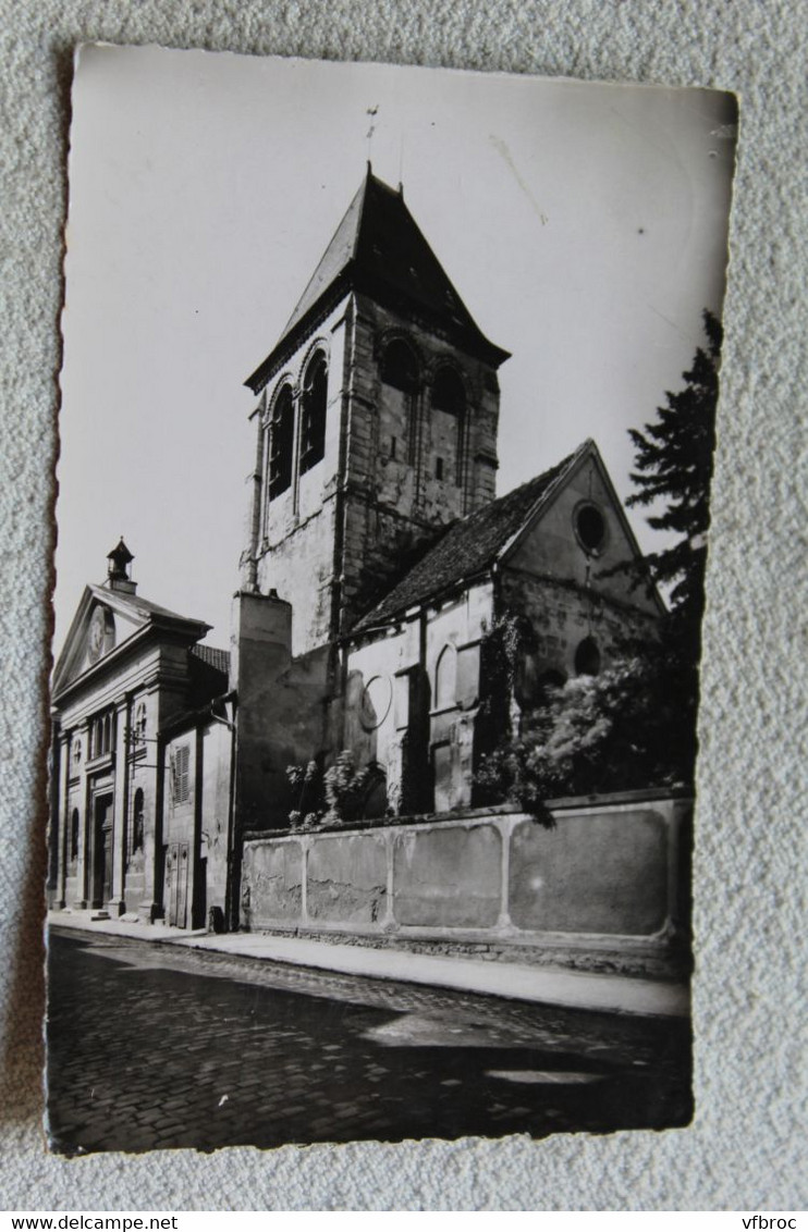 Cpsm 1959, Saint Brice sous Forêt, l'église, Val d'Oise 95