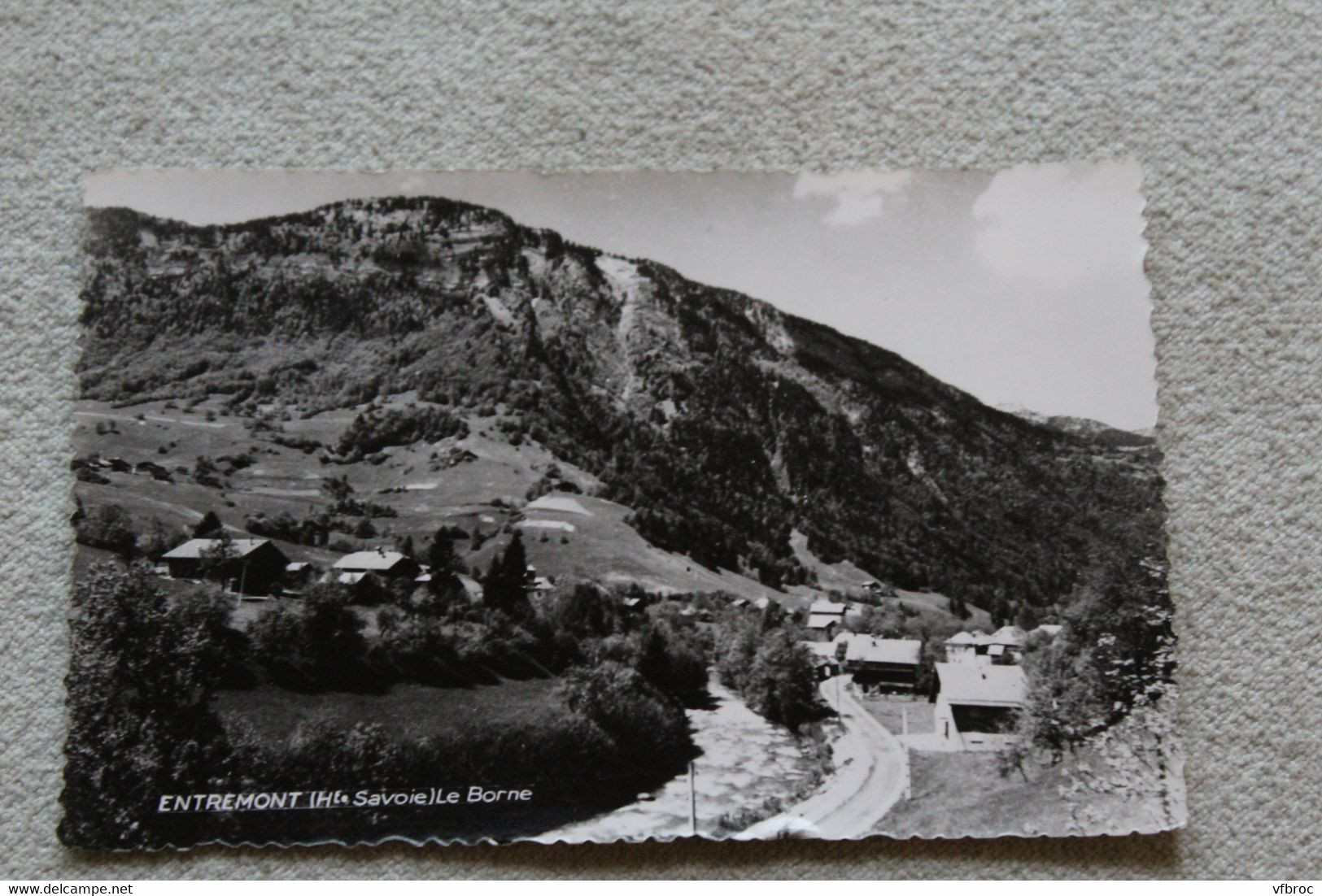 Cpsm 1960, Entremont, le Borne, haute Savoie 74