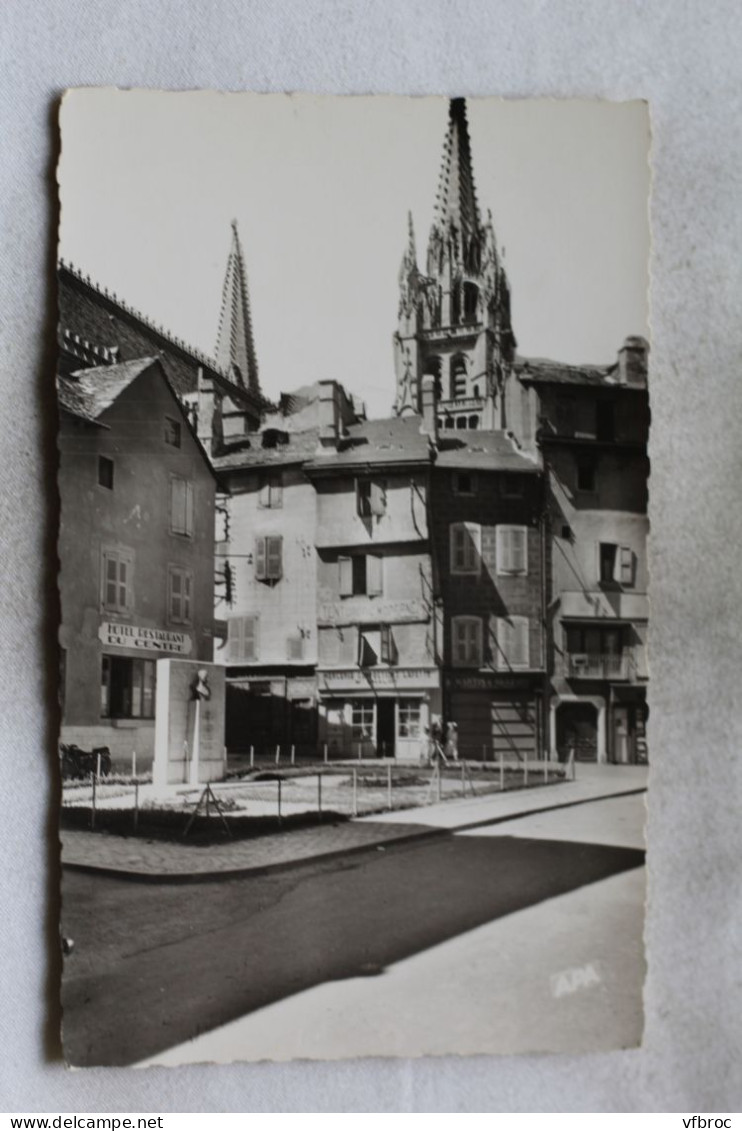 Cpsm 1960, Mende, place de la République, Lozère 48