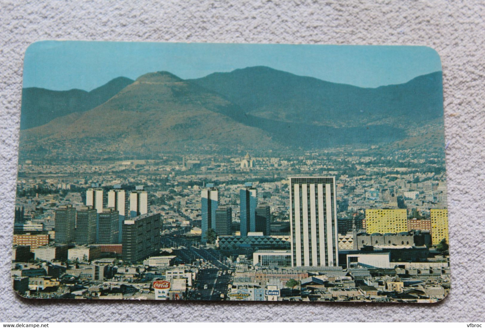 Cpsm 1977, Mexico, panoramica de la unidad Santiago, Tlaelolco, Mexique