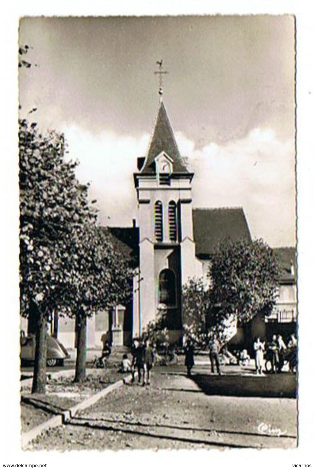 CPSM 95 LE PLESSIS BOUCHARD L'eglise