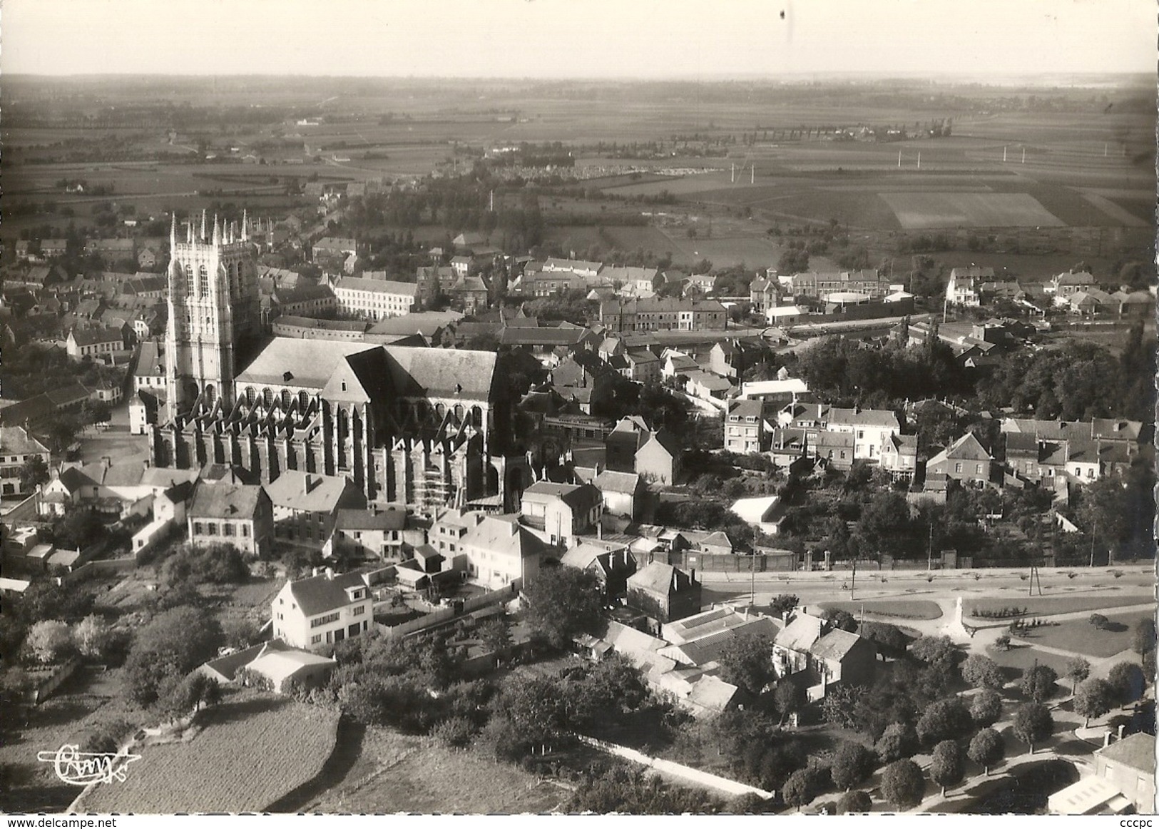 CPSM Aire-sur-la-Lys La Collégiale St-Pierre