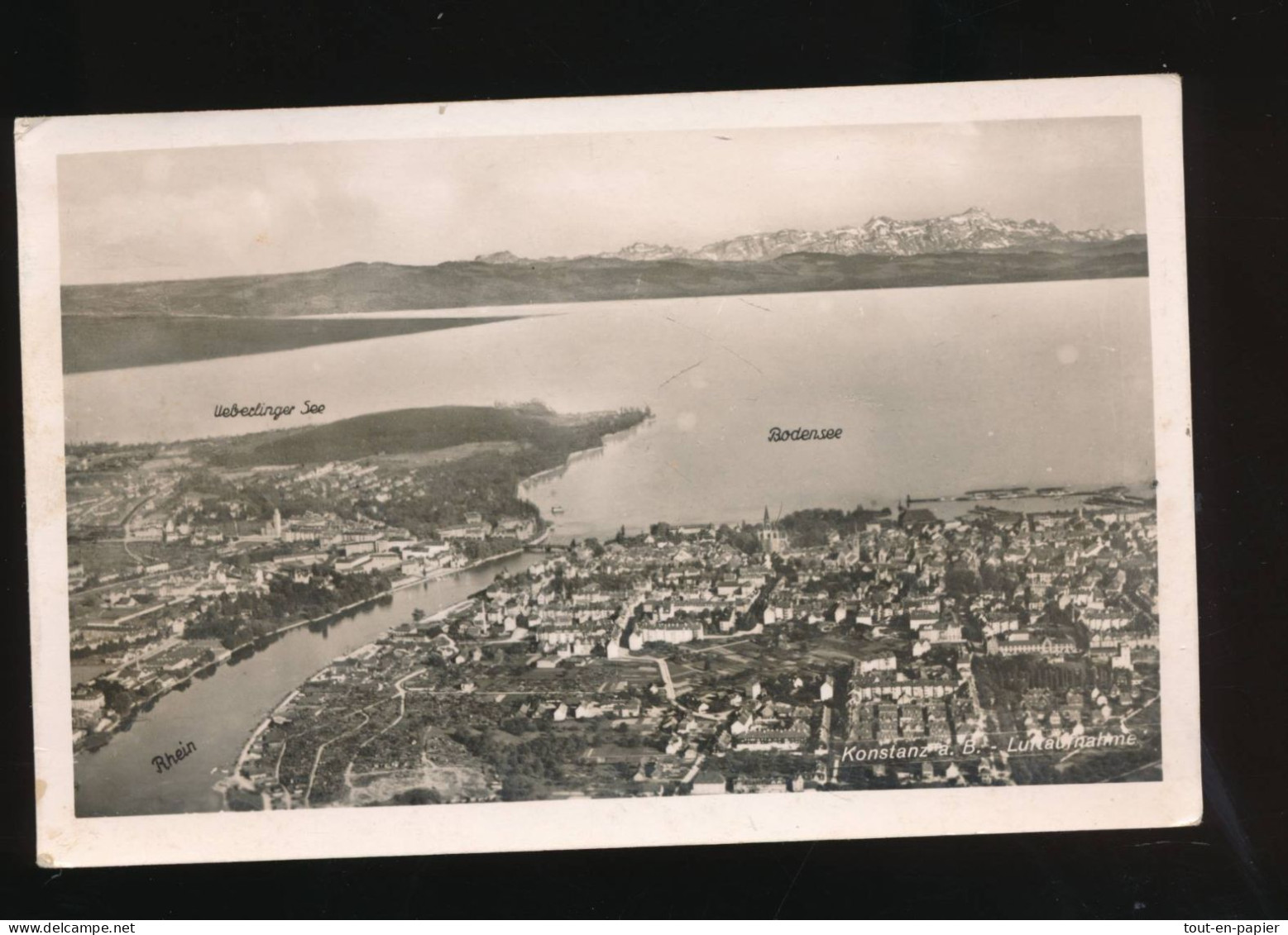 CPSM - ALLEMAGNE - Germany - lac de constance Bodensee  Weberlinger see