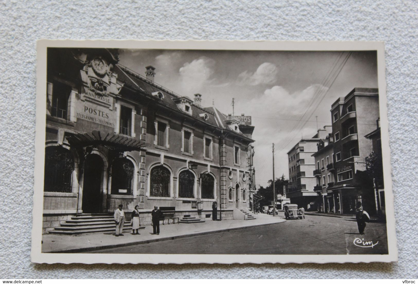 Cpsm, Annemasse, la poste, Haute Savoie 74