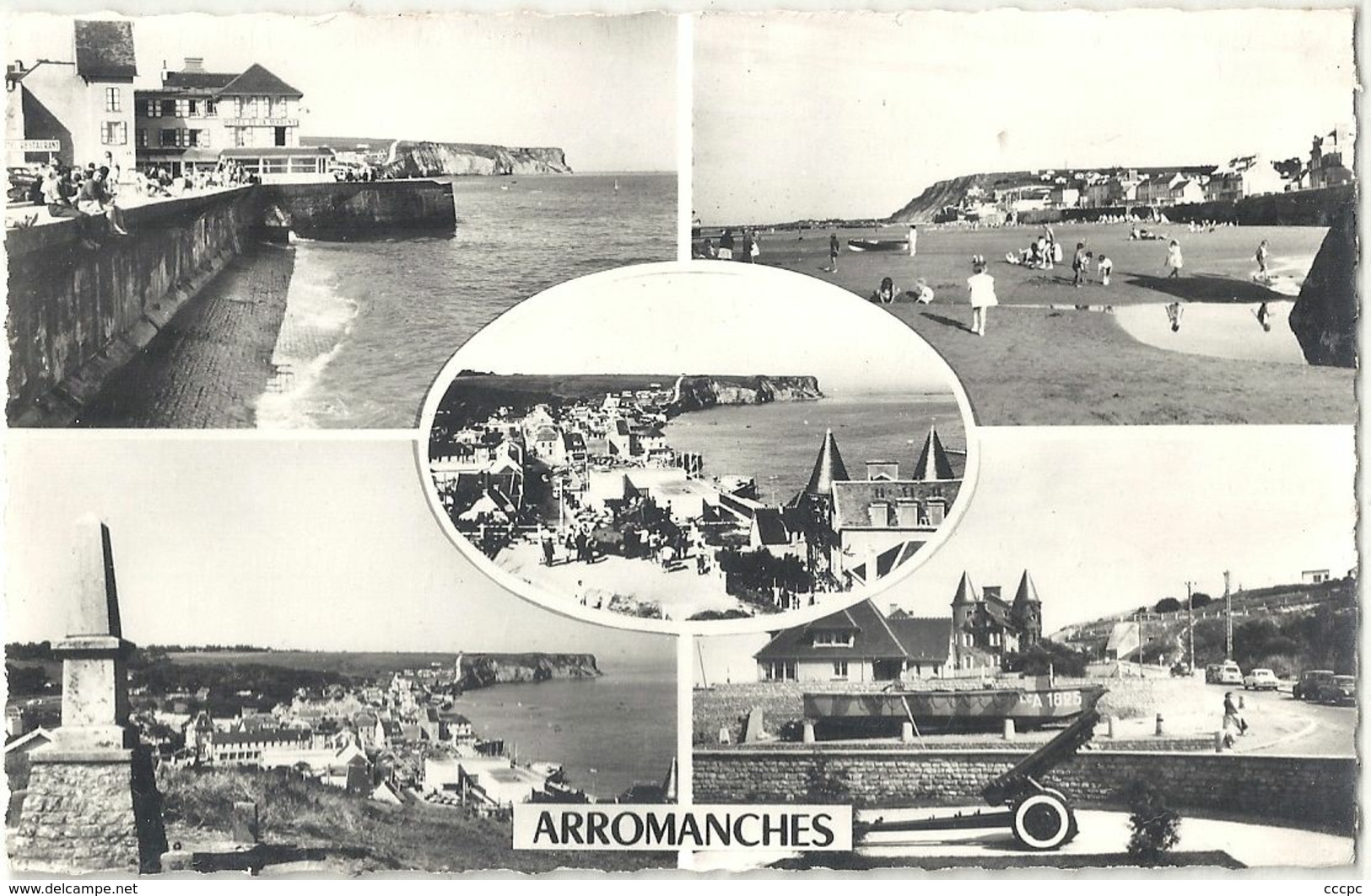 CPSM Arromanches vues multiples