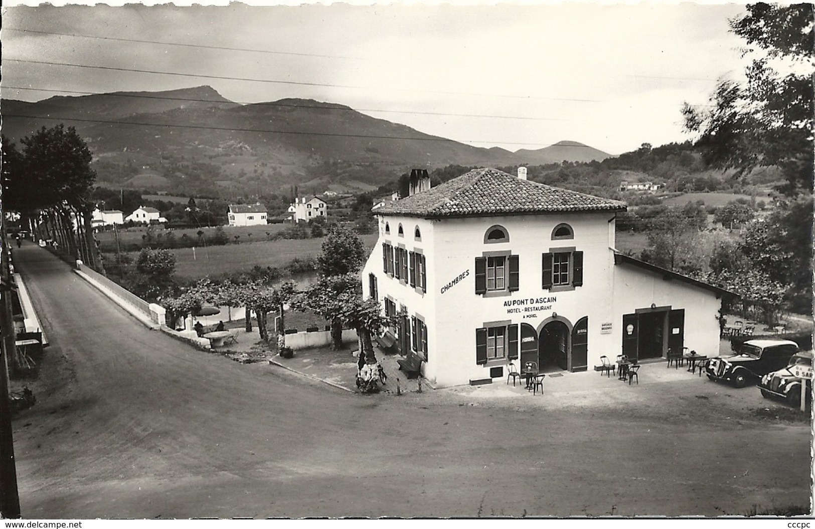 CPSM Ascain Hôtel du Trinquet