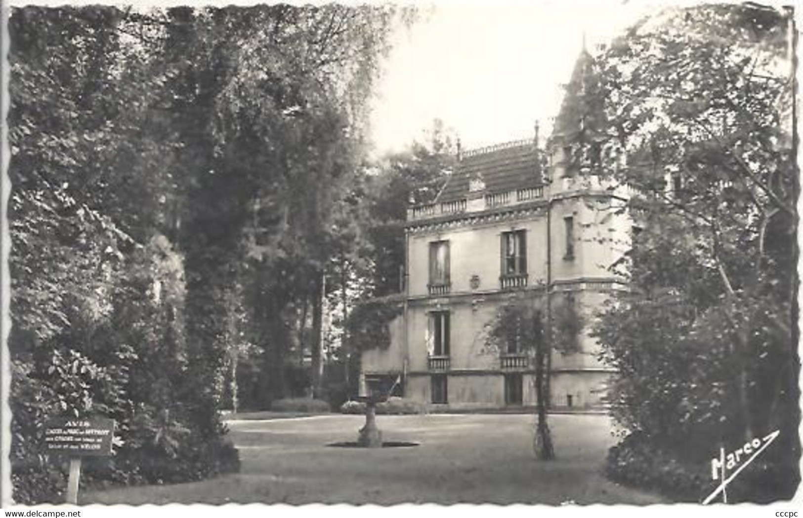 CPSM Aulnay-sous-Bois parc Dumont