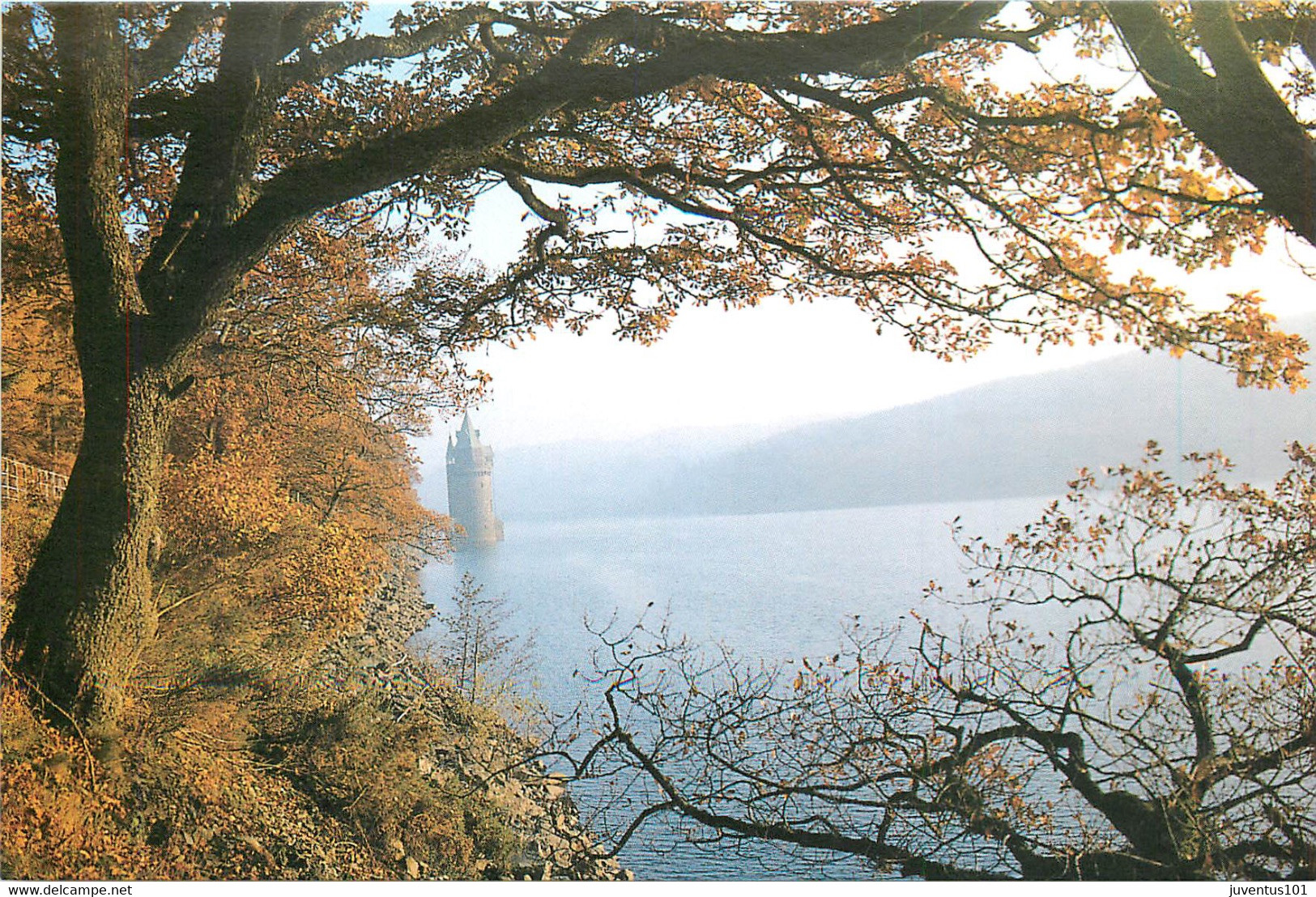 CPSM Autumn,lake Vyrnwy        L521