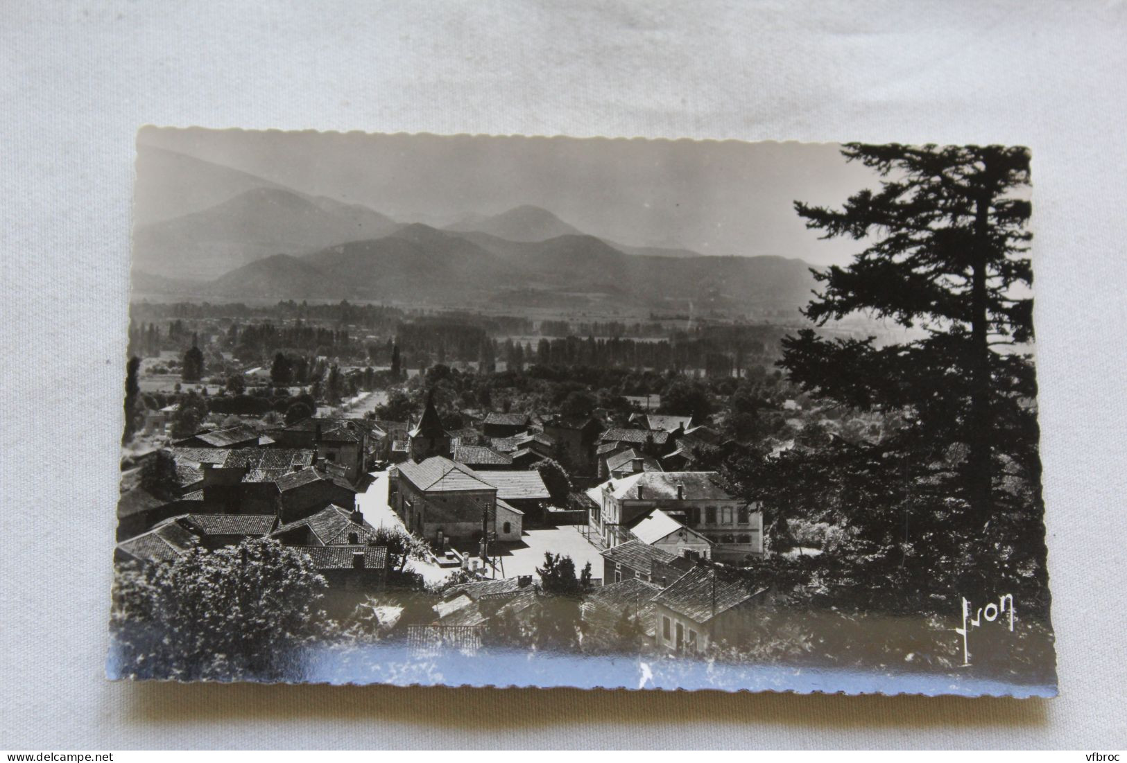 Cpsm, Barbazan thermal, vue générale, Haute Garonne 31