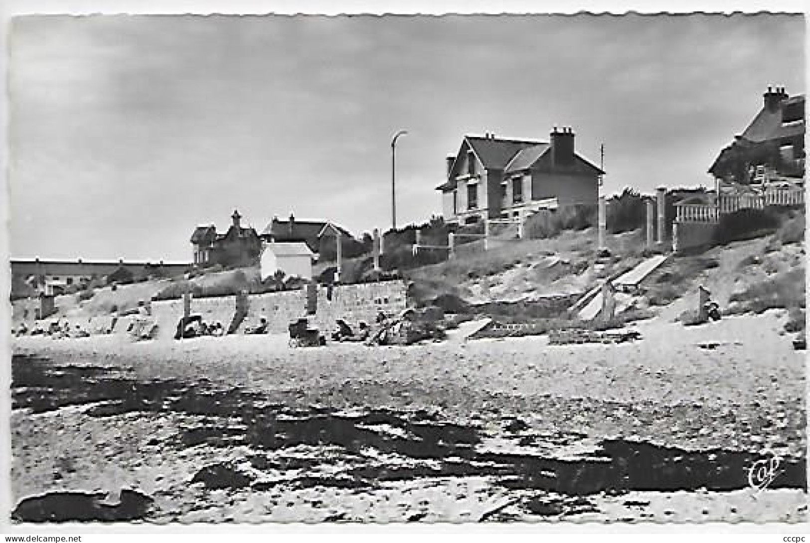 CPSM Barneville-sur-Mer La Plage et les Villes