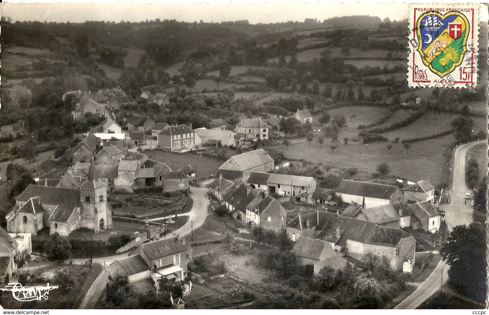 CPSM Bazoches Vue générale