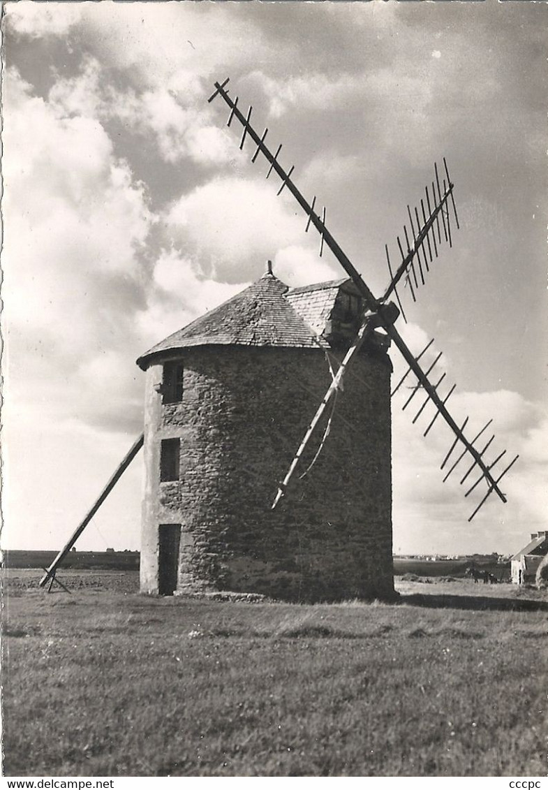 CPSM Belle-Ile-en-Mer Vieux Moulin Bellilois