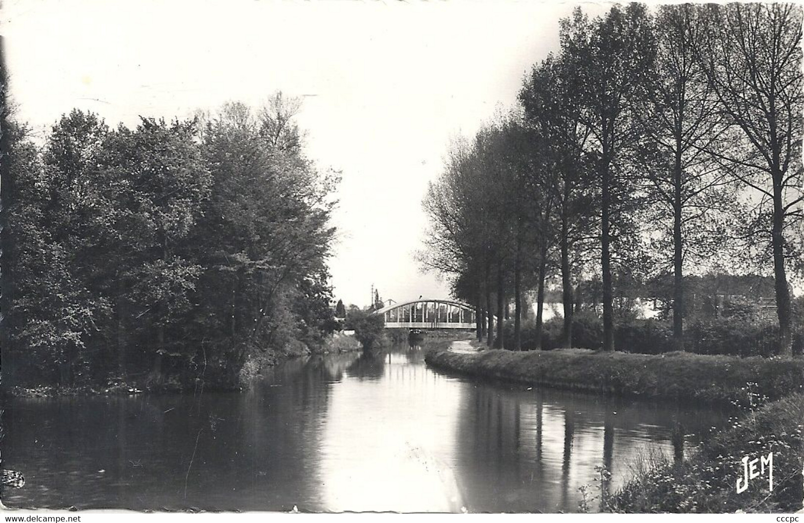 CPSM Berlaimont Vue sur la Sambre