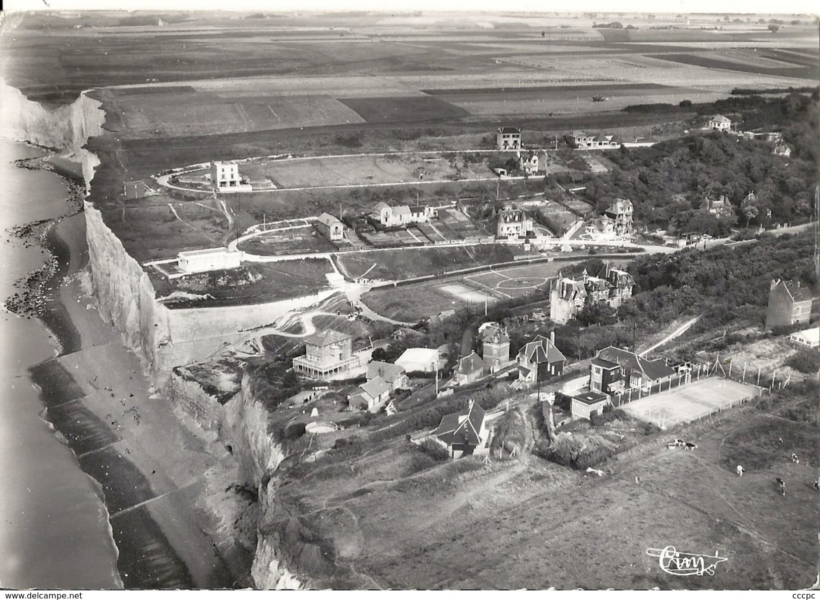 CPSM Bois-de-Cise-sur-Mer Vue aérienne