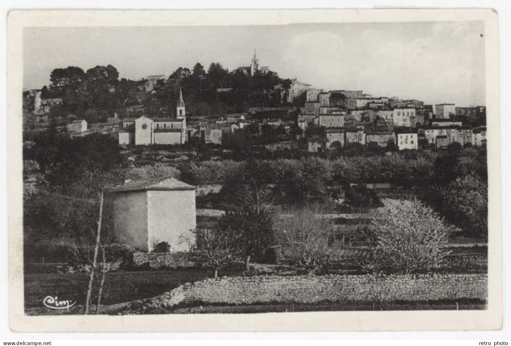 Cpsm Bonnieux - Vue générale