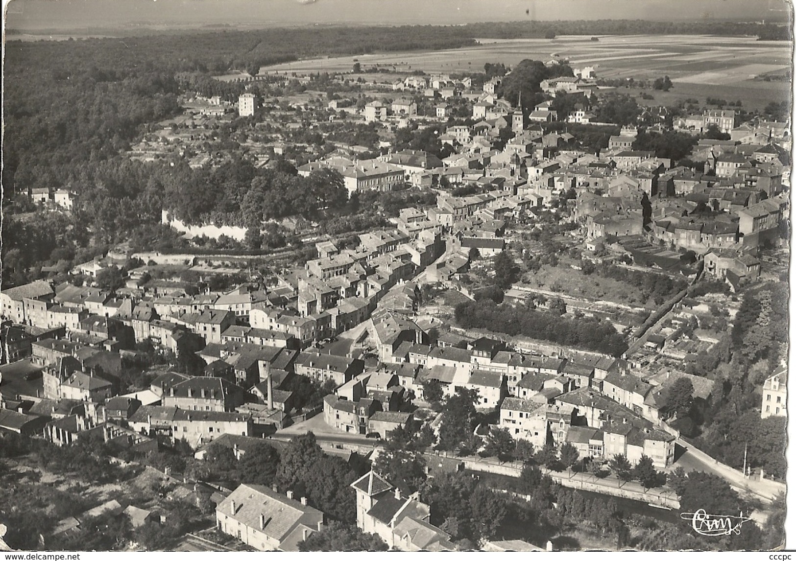 CPSM Briey vue aérienne