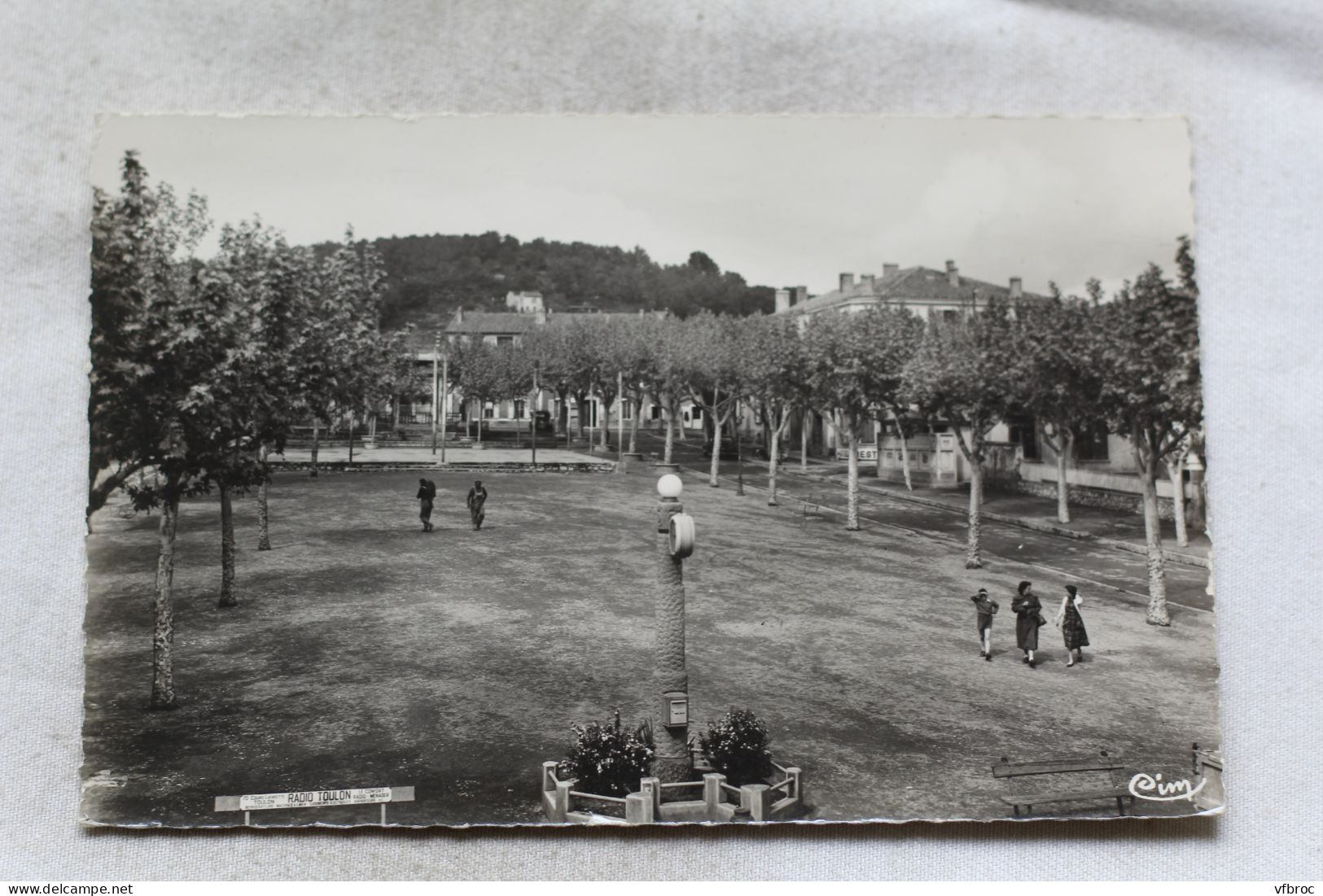 Cpsm, Carqueiranne, place de la République, Var 83