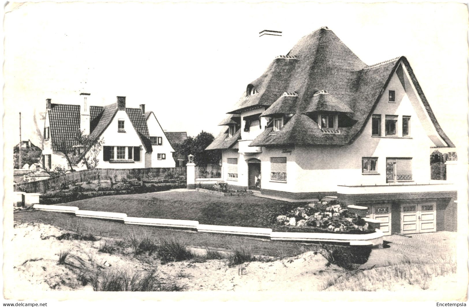 CPSM  Carte Postale Belgique Le Coq sur Mer Villa Broken Hill  VM76542ok