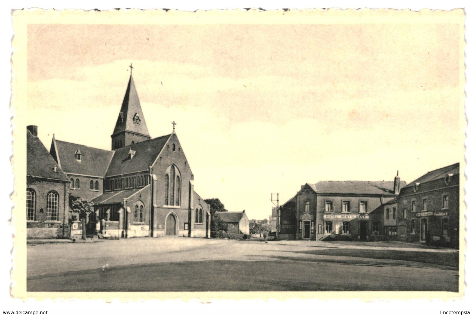 CPSM - Carte Postale Belgique-Ohey Place de l'église VM40712