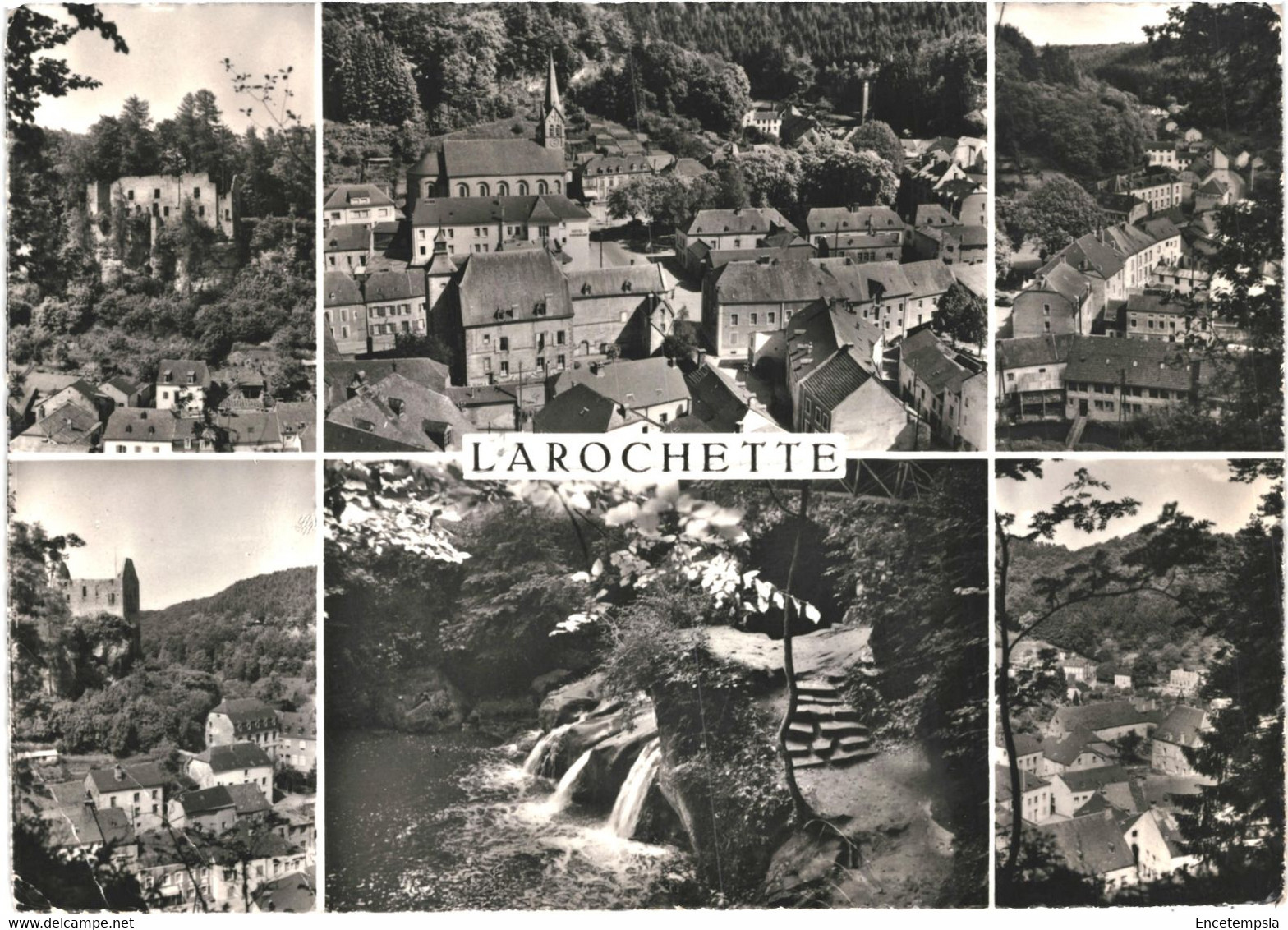 CPSM Carte postale  Luxembourg   Larochette  Multivues 1961 VM58507