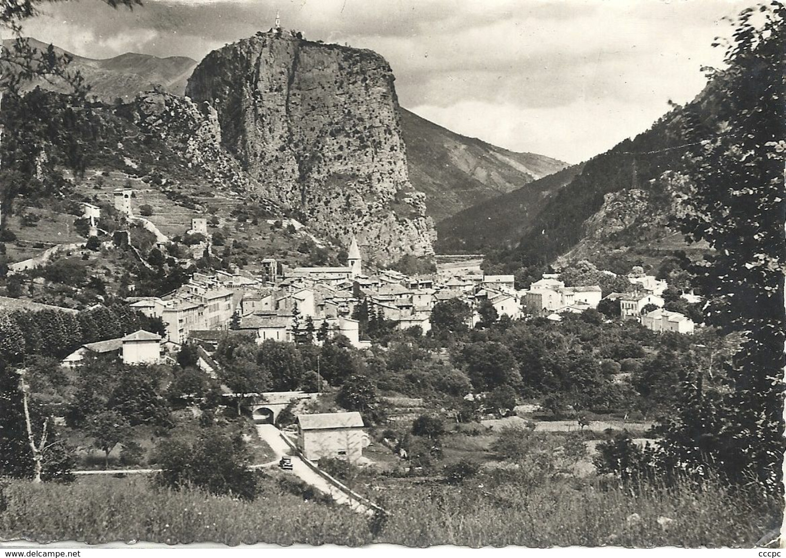 CPSM Castellane Vue générale