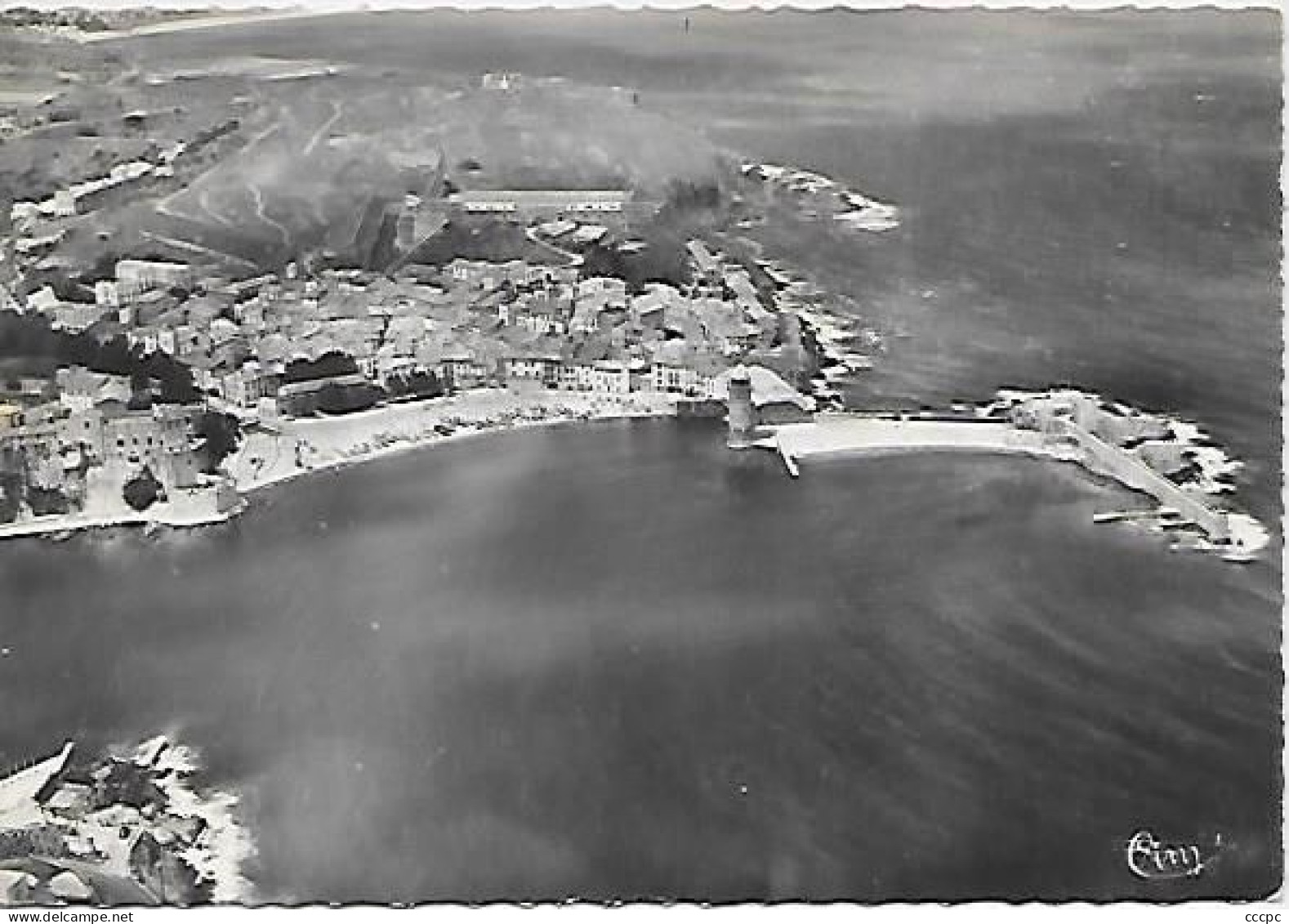 CPSM Collioure vue panoramique aérienne