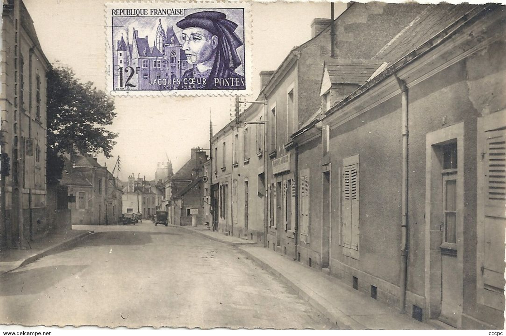 CPSM Connerré Rue de Belfort