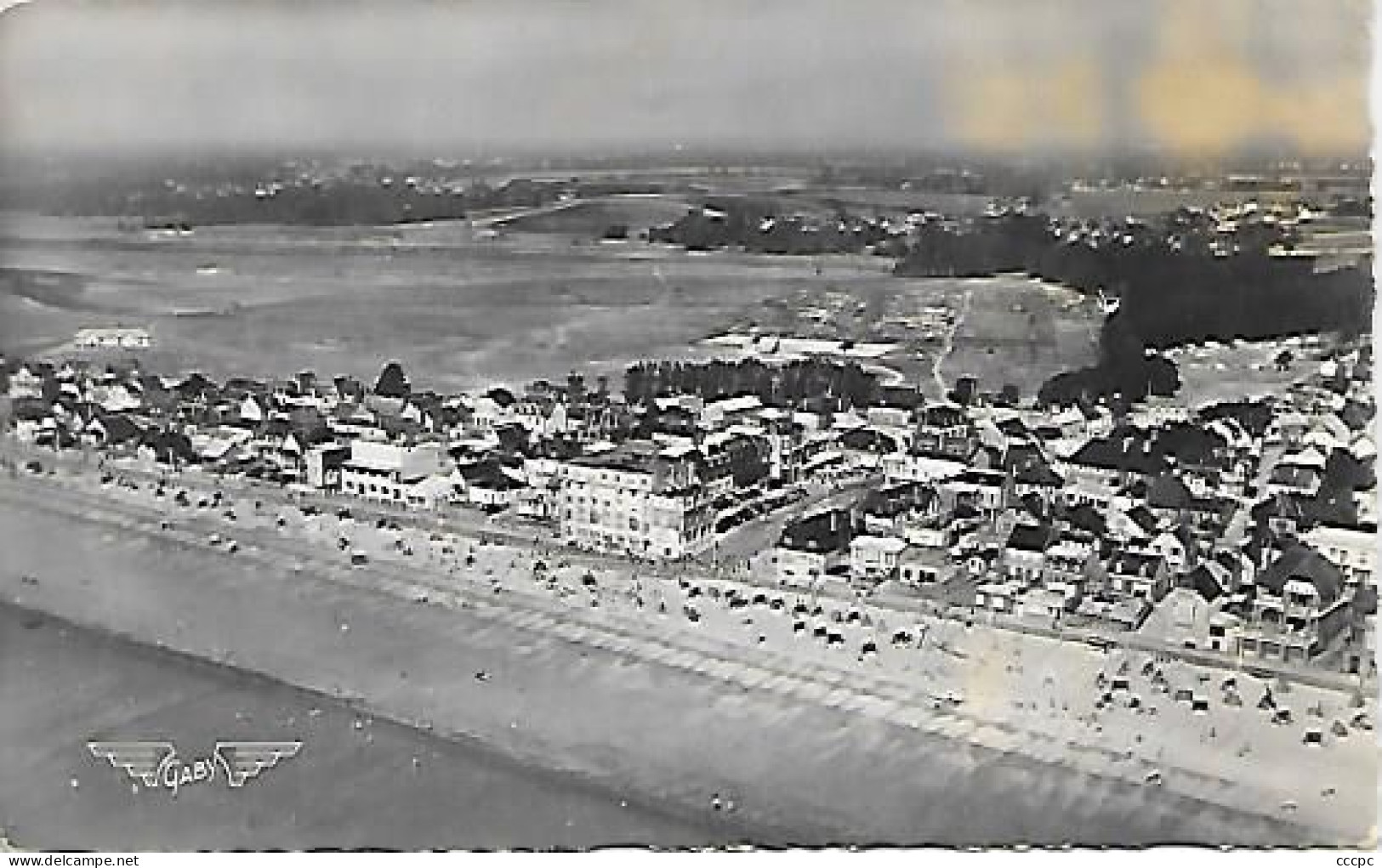 CPSM Coutainville La Plage et les Villes