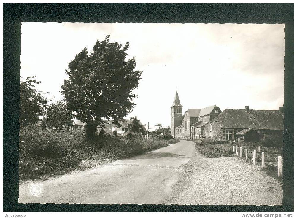 CPSM - Cul des Sarts - L' Eglise ( Nels - Mson Elisée-Marée)