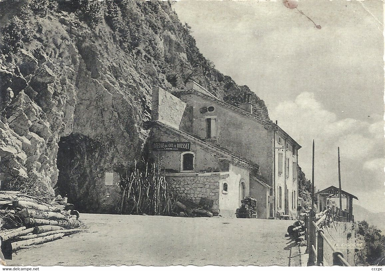 CPSM Die Col de Rousset Le Refuge