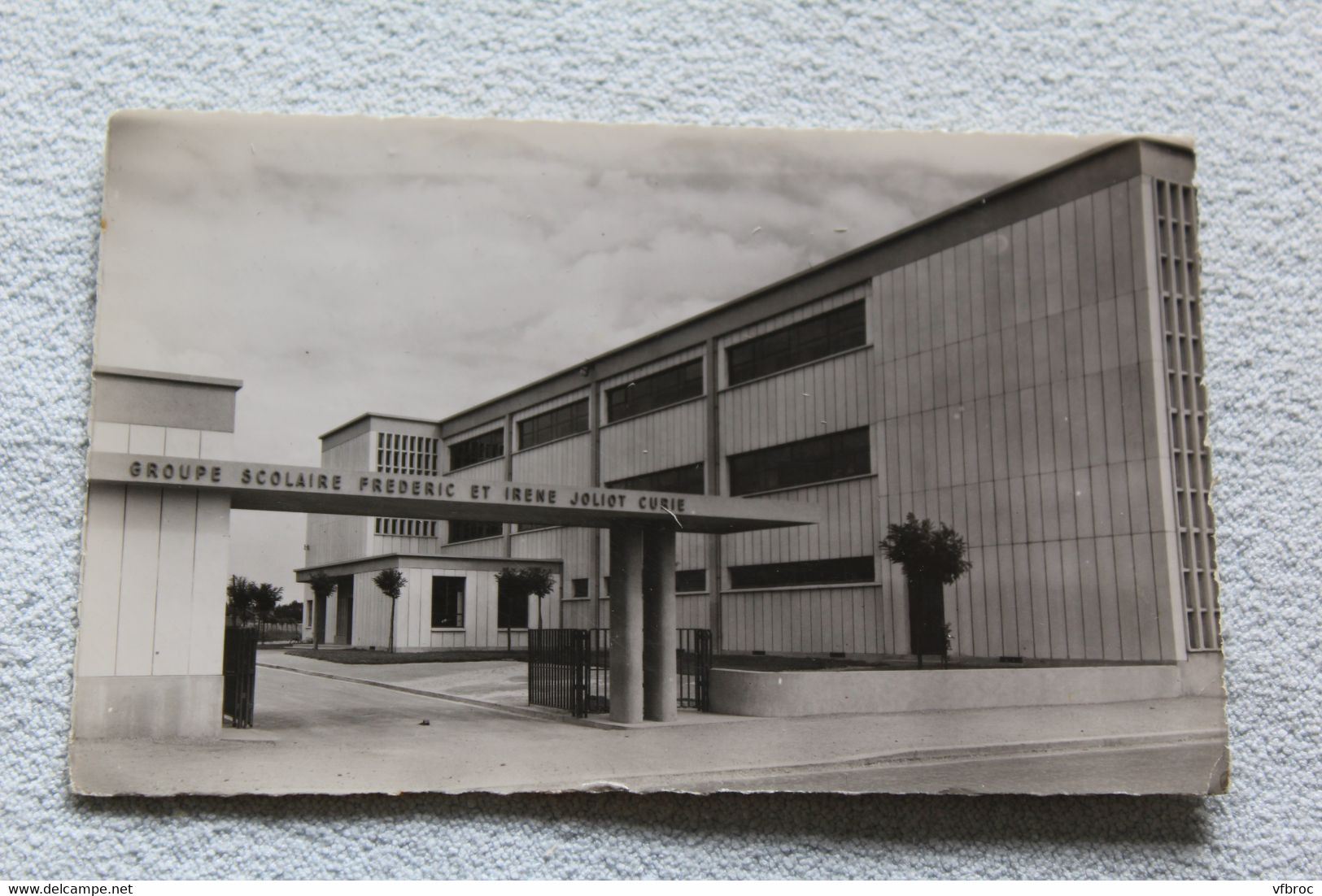 Cpsm, Drancy, groupe scolaire, Frédéric et Irène Joliot Curie, Seine saint Denis 93