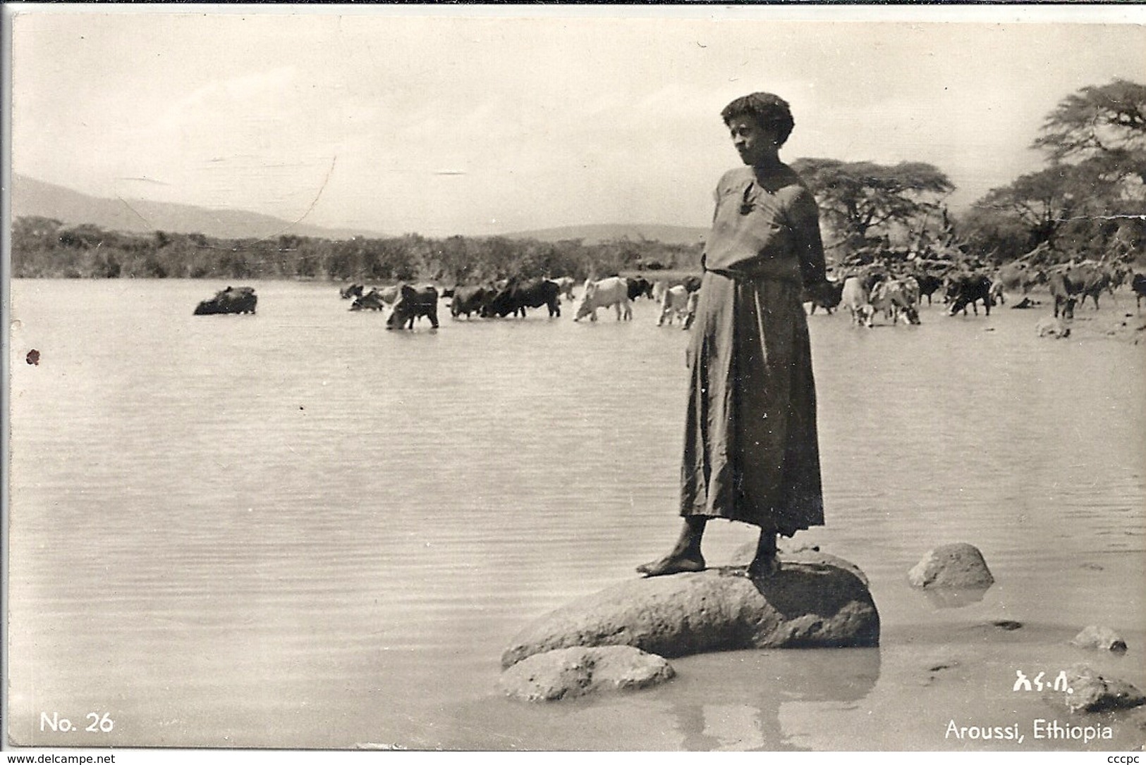 CPSM Ethiopie Hararobi Lake