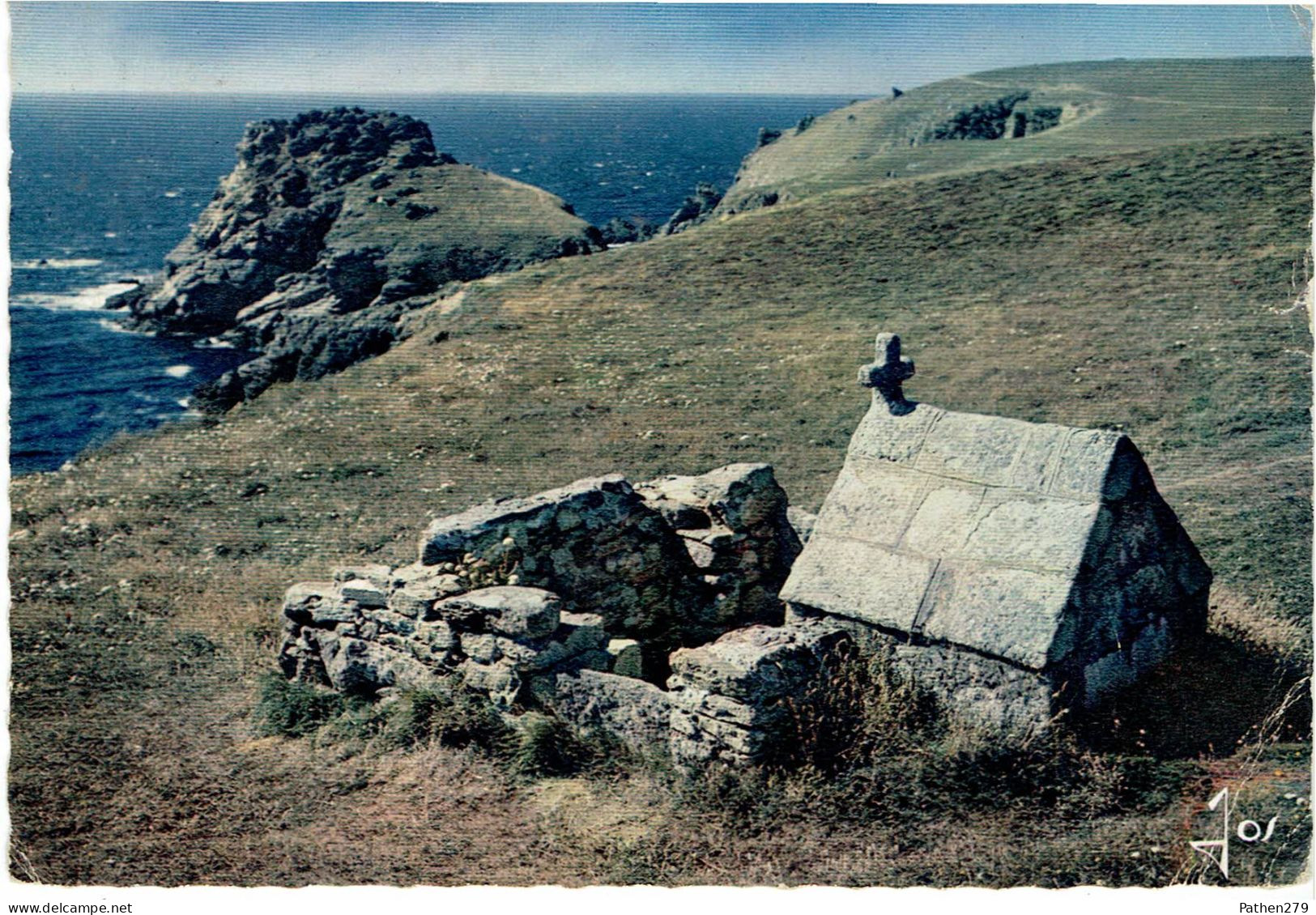 CPSM FRANCE 29 FINISTERE CLEDEN-CAP-SIZUN - Pointe du Van - La Fontaine Saint-They - 1961