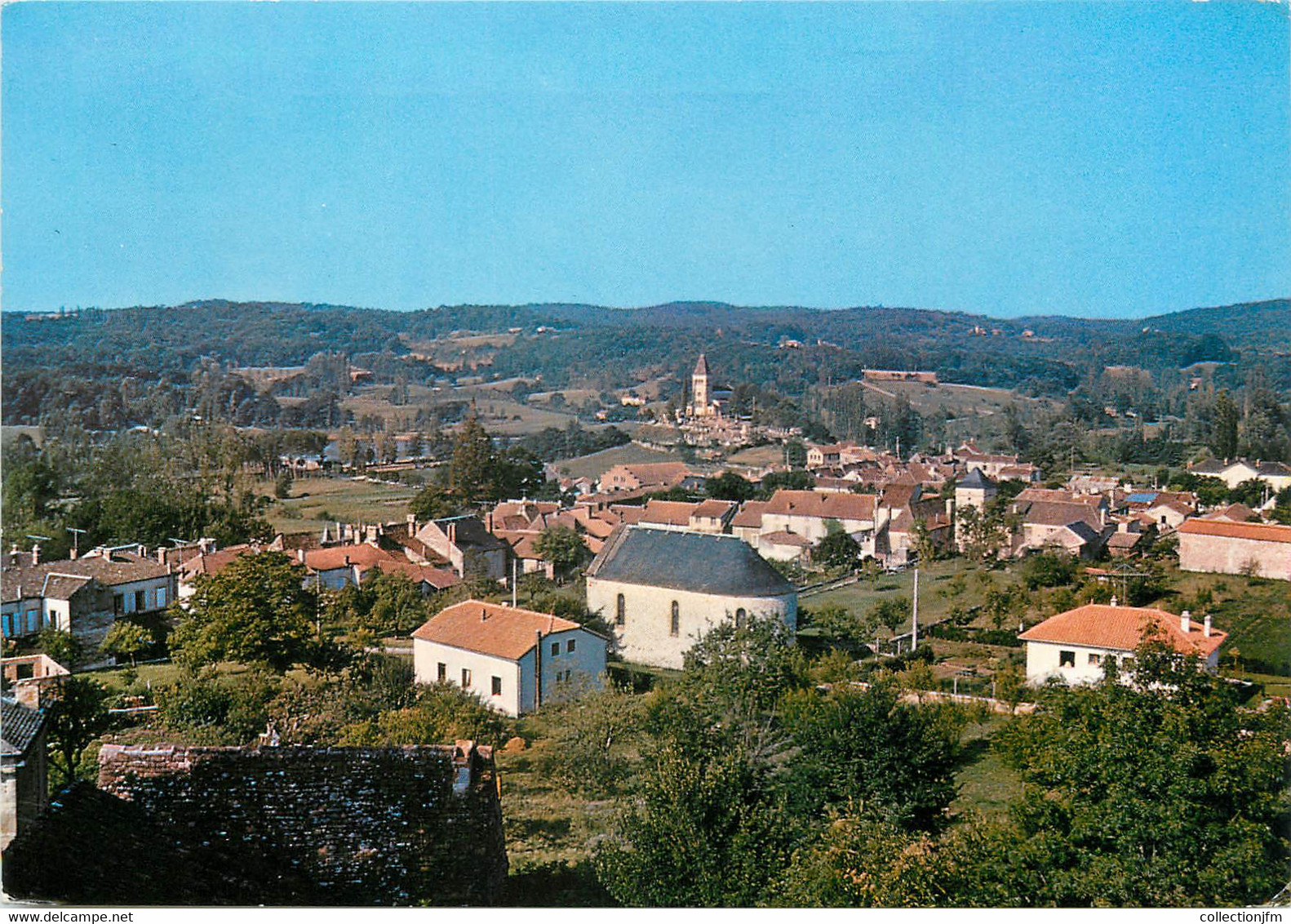 / CPSM FRANCE 46 "Cazals, vue générale"